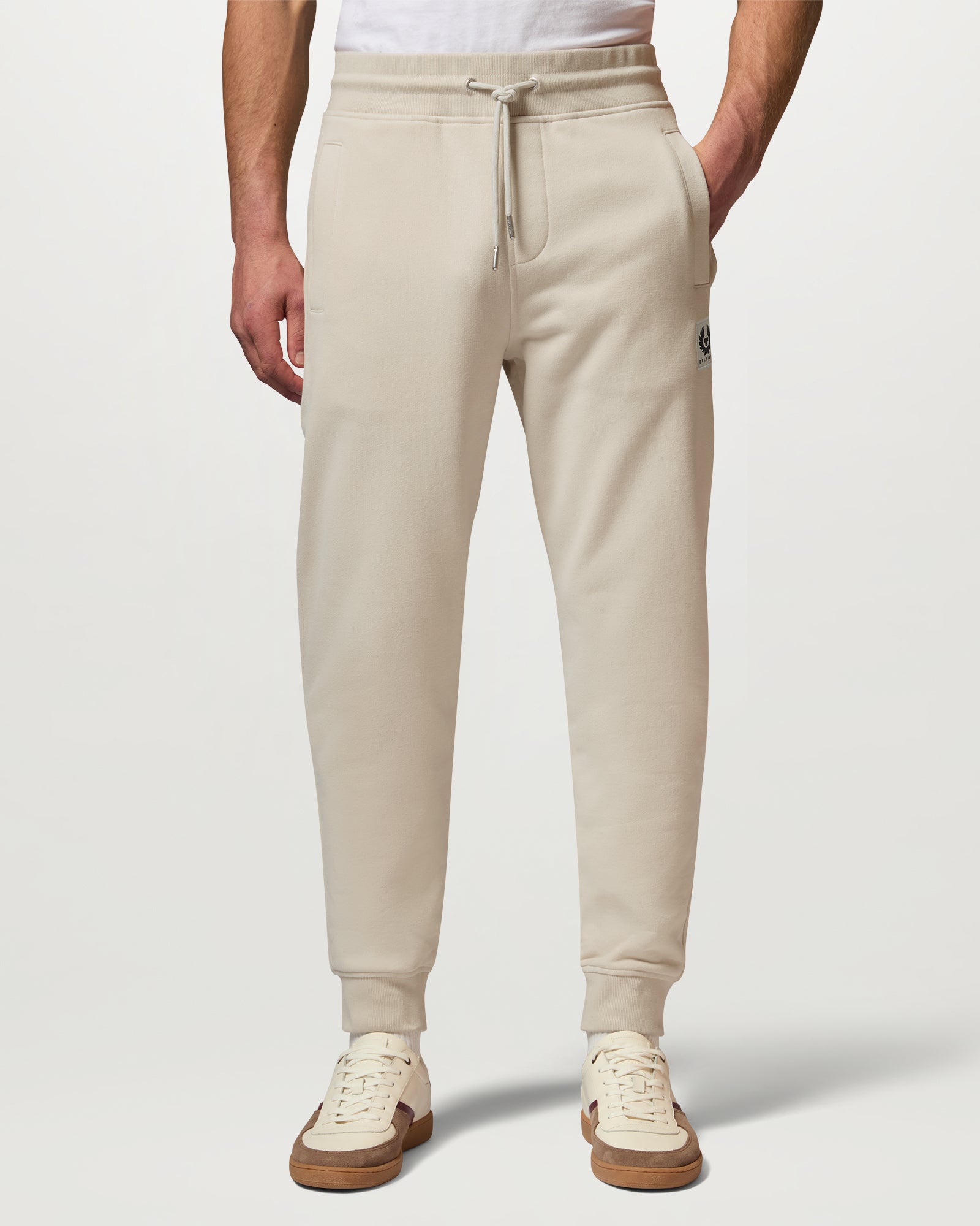 PANTALON DE SURVÊTEMENT BELSTAFF - Pierre pâle