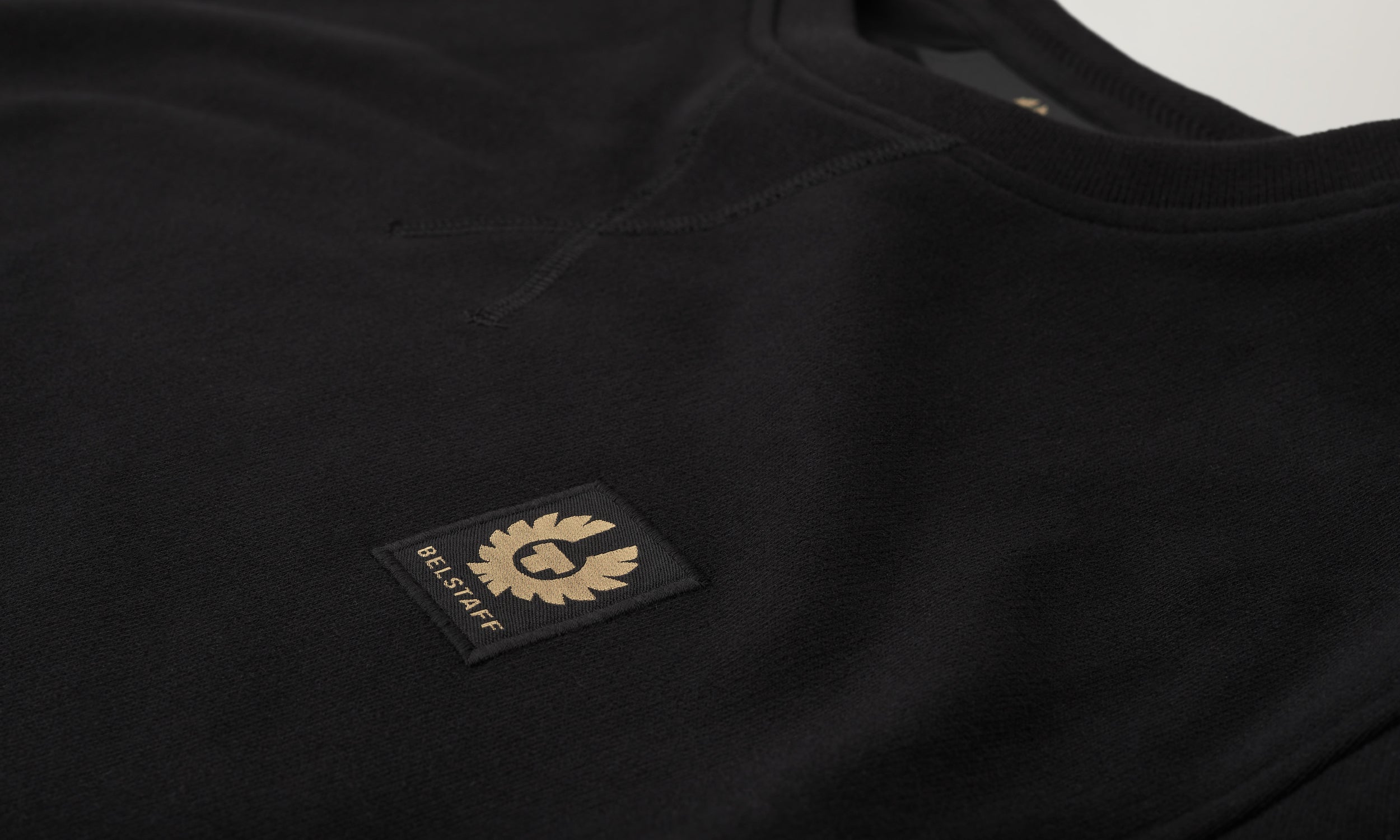 BELSTAFF SWEATSHIRT - Black