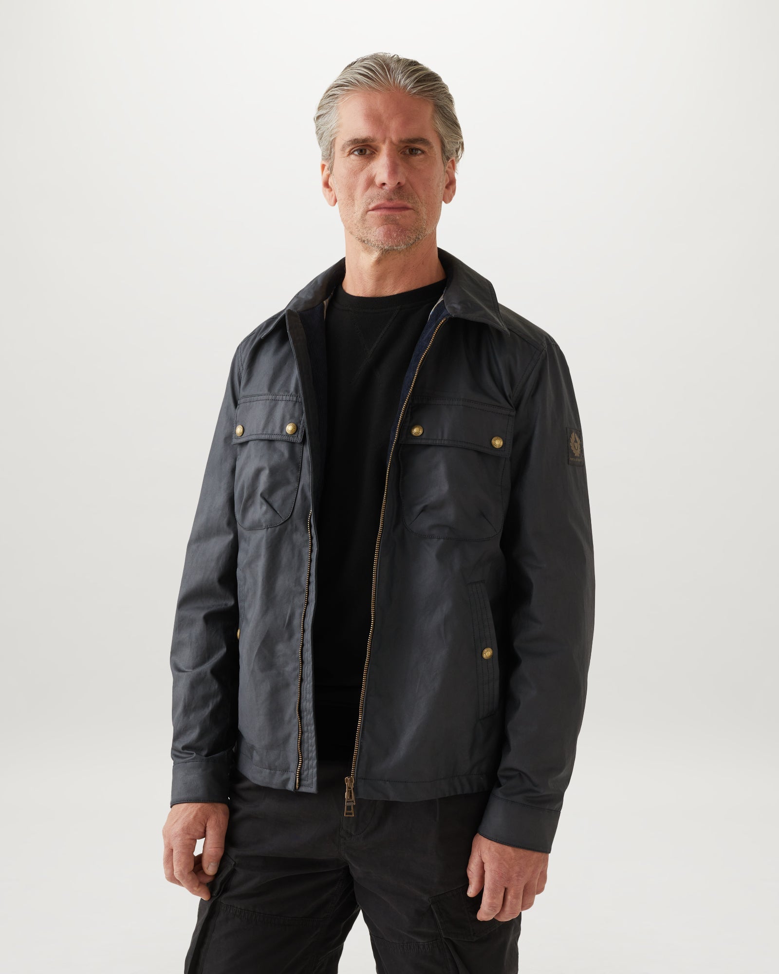 BELSTAFF SWEATSHIRT - Black