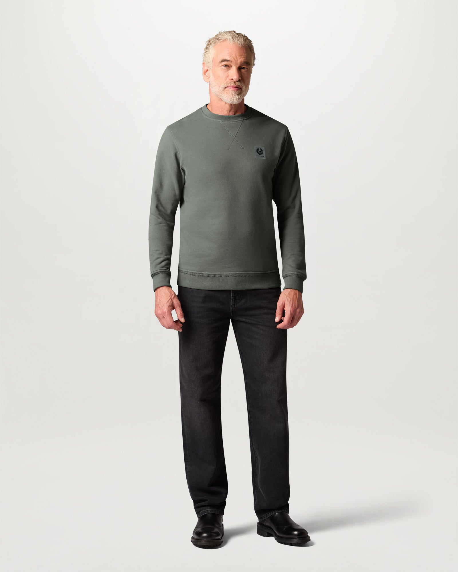 BELSTAFF SWEATSHIRT - Atlantic Grey