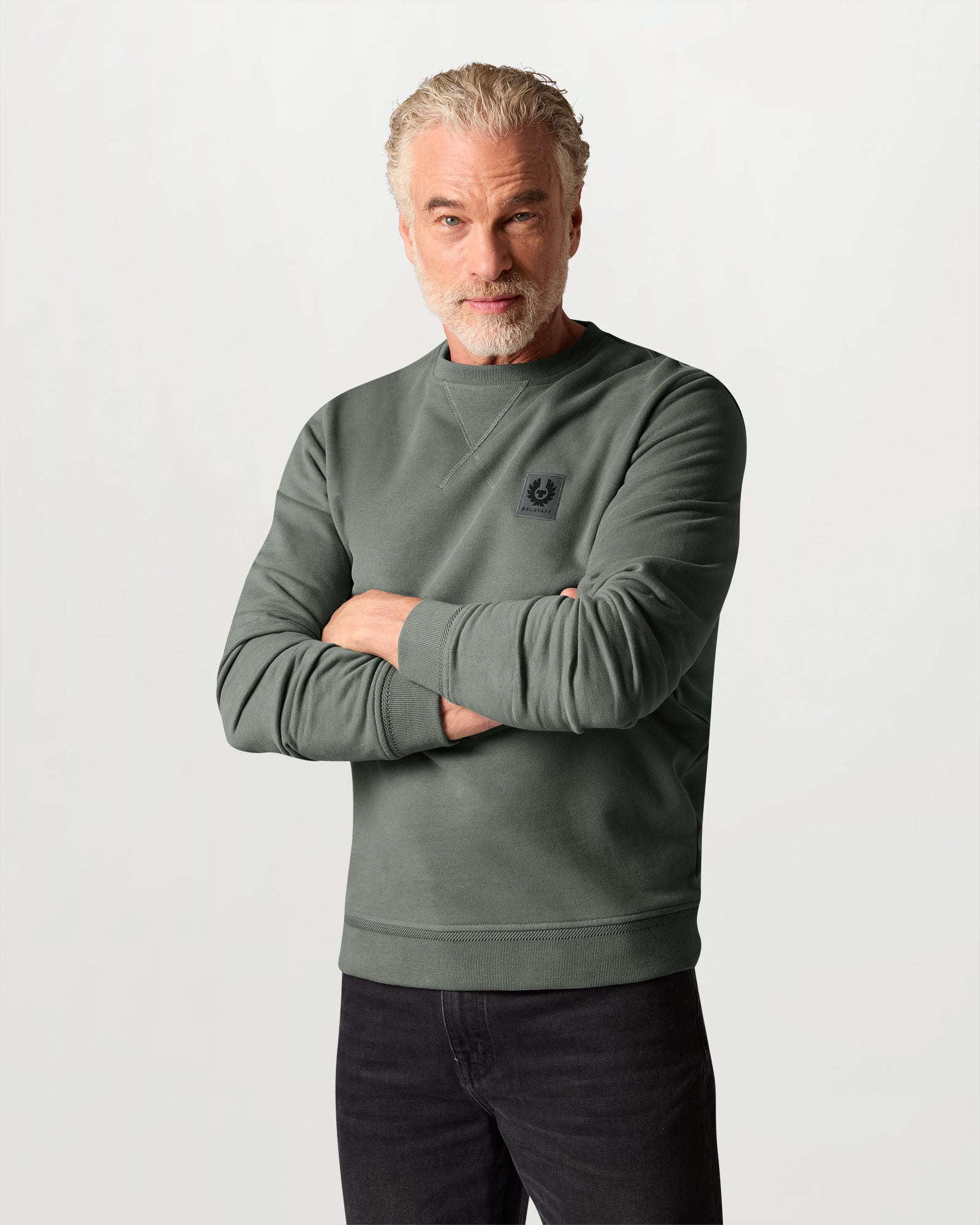 BELSTAFF SWEATSHIRT - Atlantic Grey
