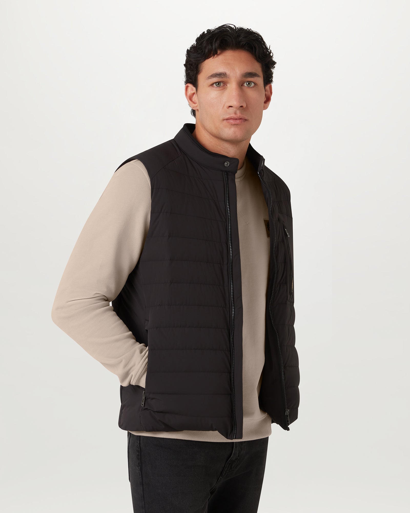 BELSTAFF SWEATSHIRT - Dunkler Sand