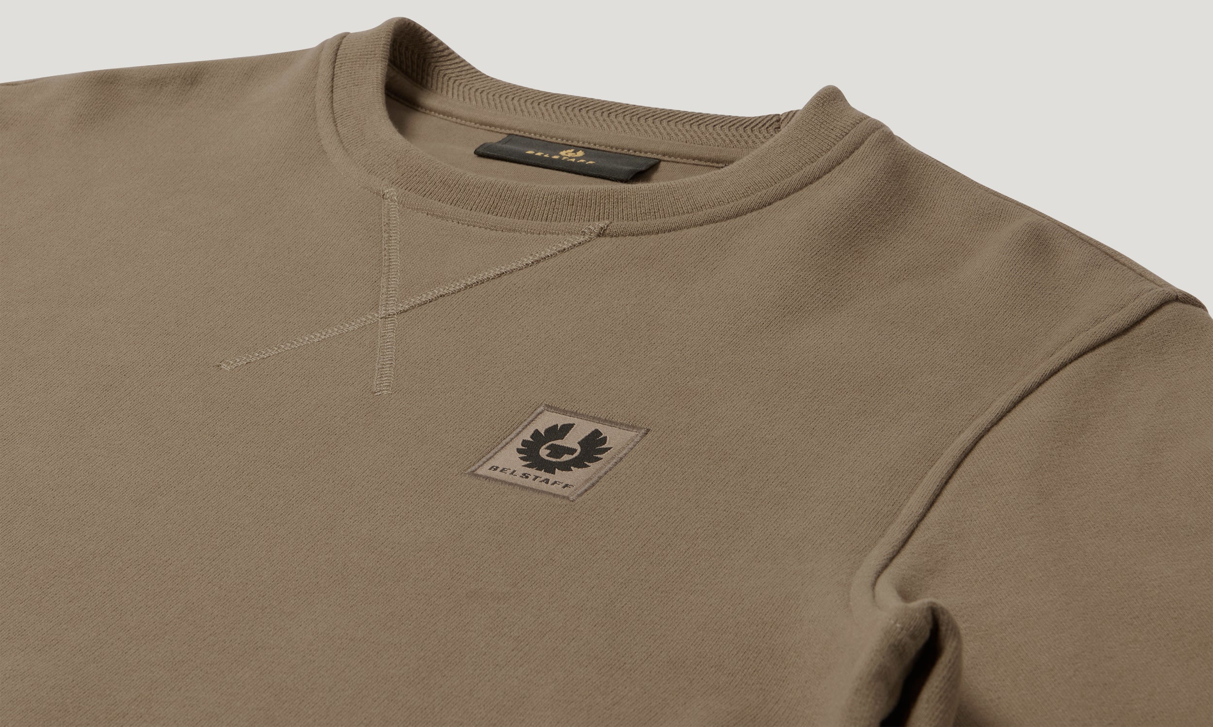 BELSTAFF SWEATSHIRT - Dusty Taupe