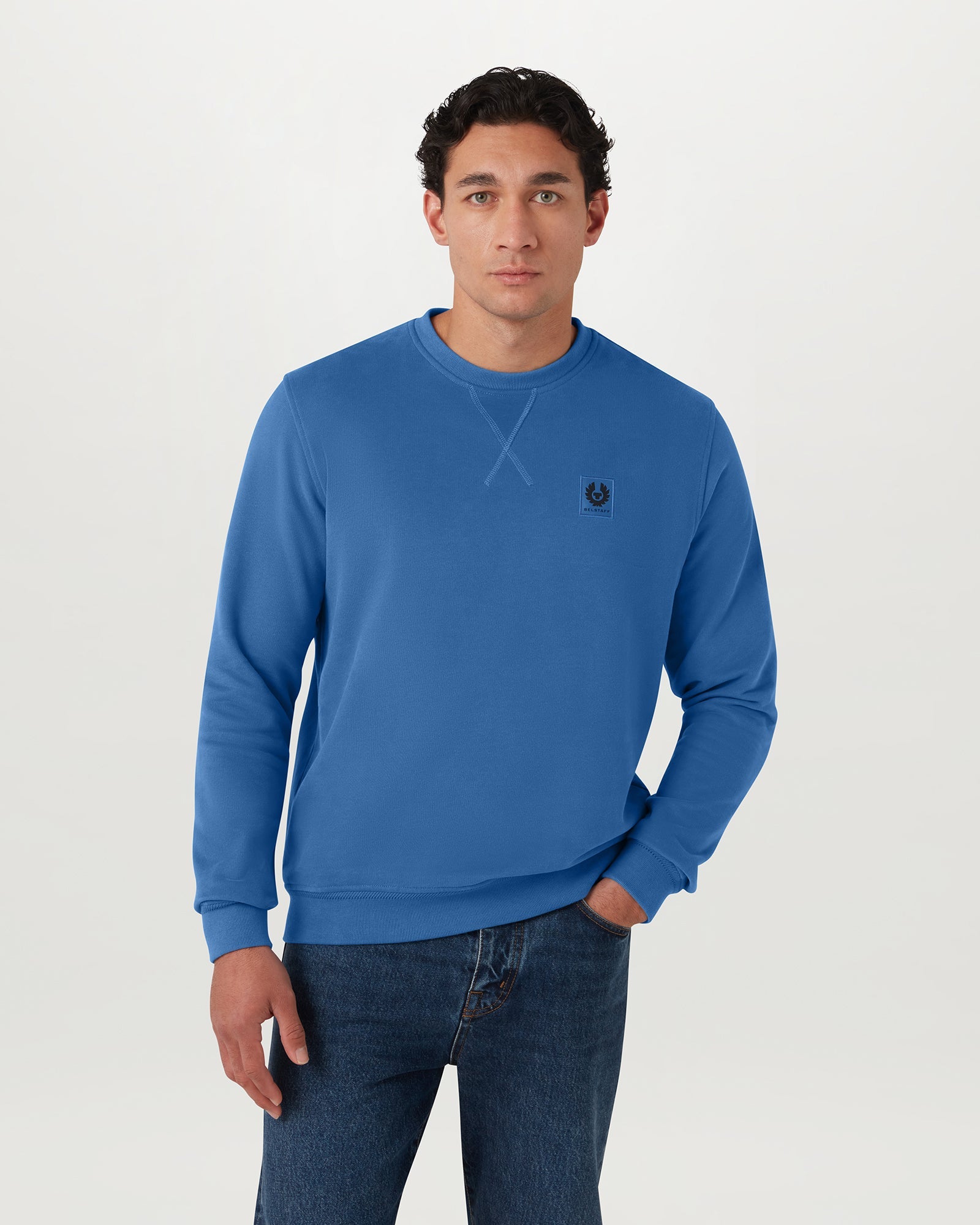 BELSTAFF SWEATSHIRT - Marine Blue
