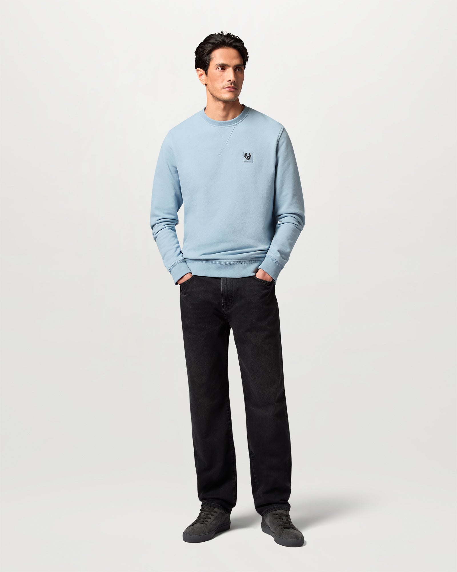 BELSTAFF SWEATSHIRT - Mist Blue