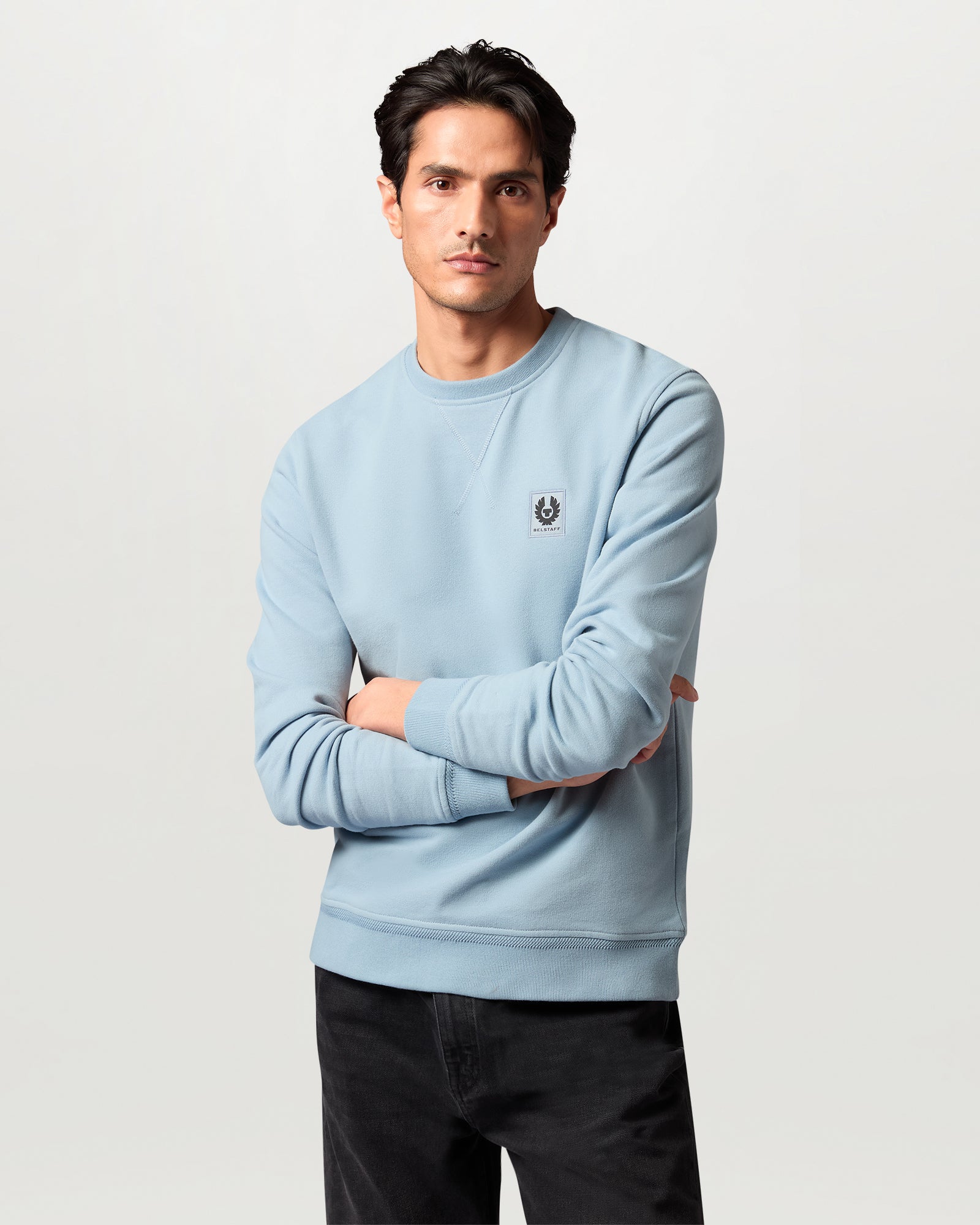BELSTAFF SWEATSHIRT - Mist Blue