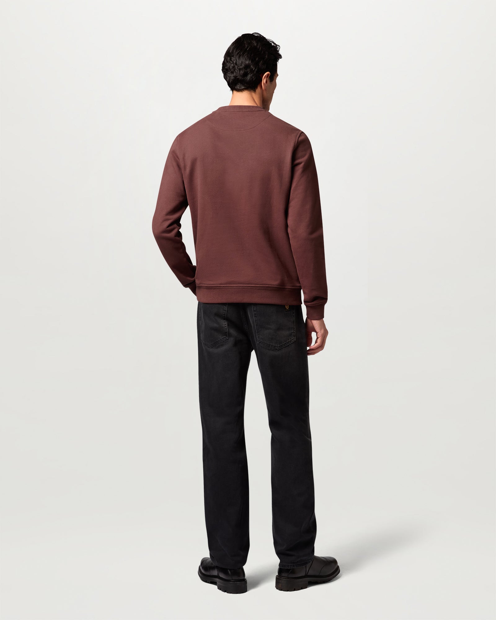 BELSTAFF SWEATSHIRT - Oxblood