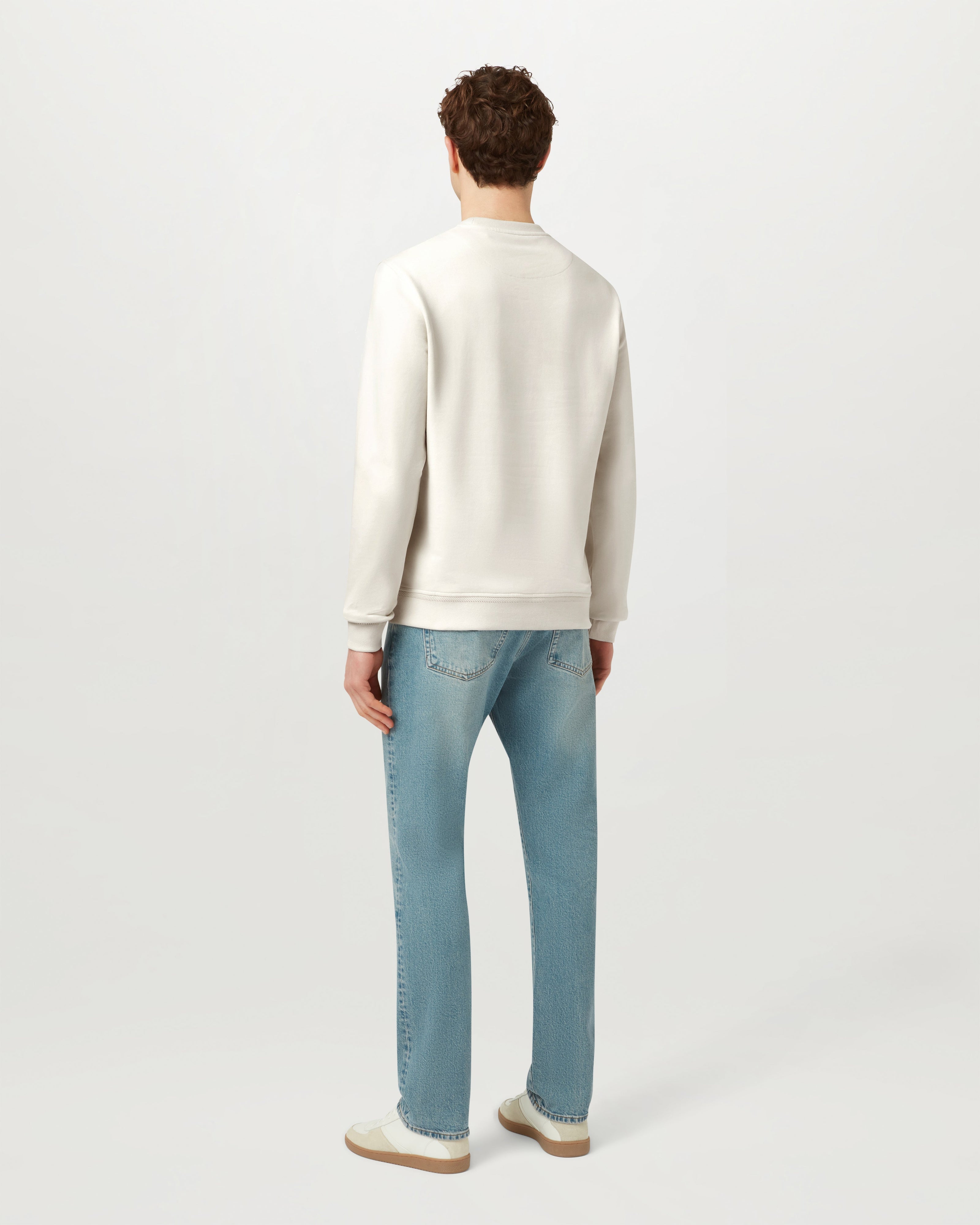 BELSTAFF SWEATSHIRT - Silver Birch