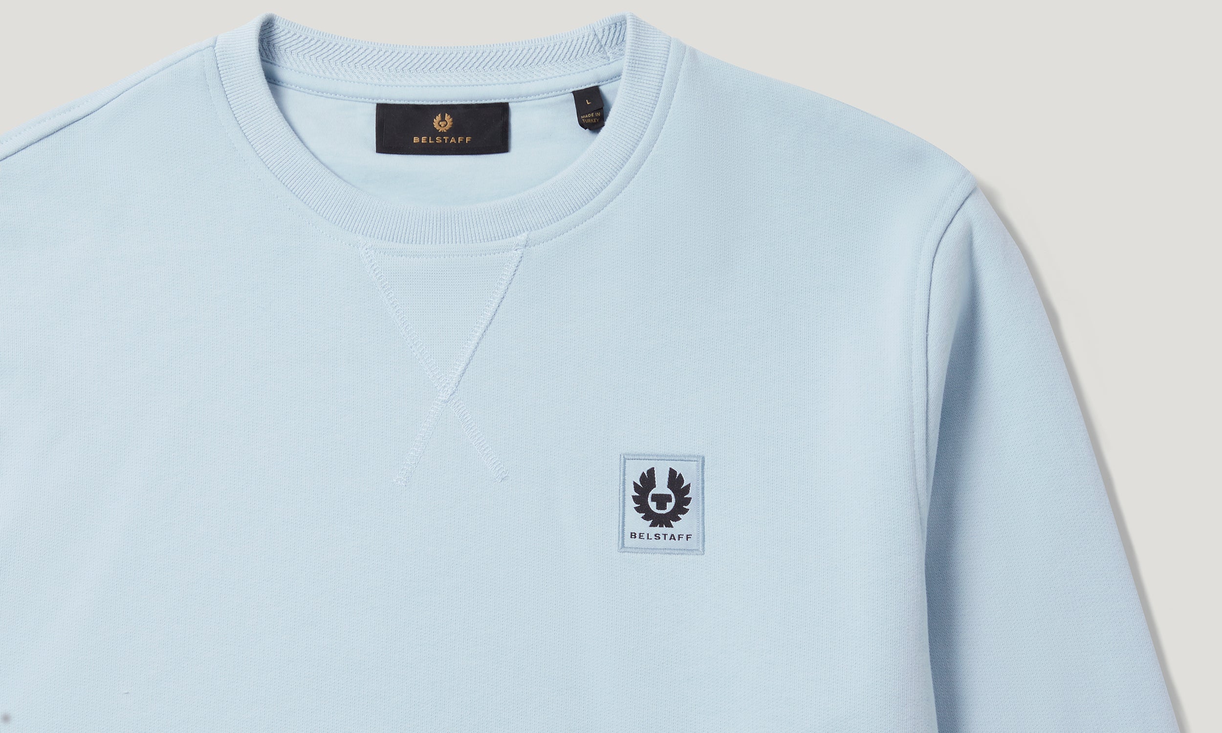 BELSTAFF SWEATSHIRT - Sky Blue