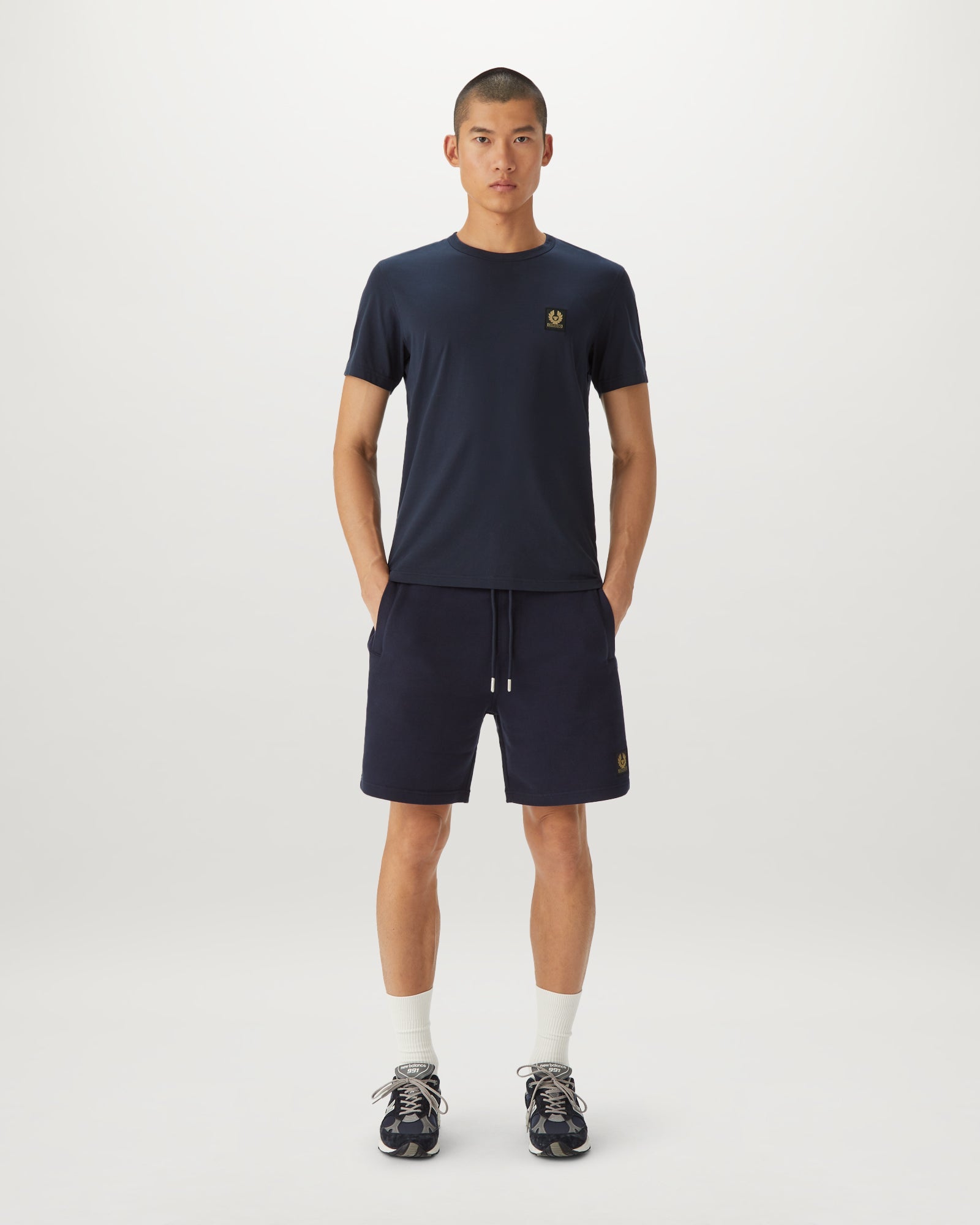 BELSTAFF SWEATSHORTS - Dunkles Tintenblau