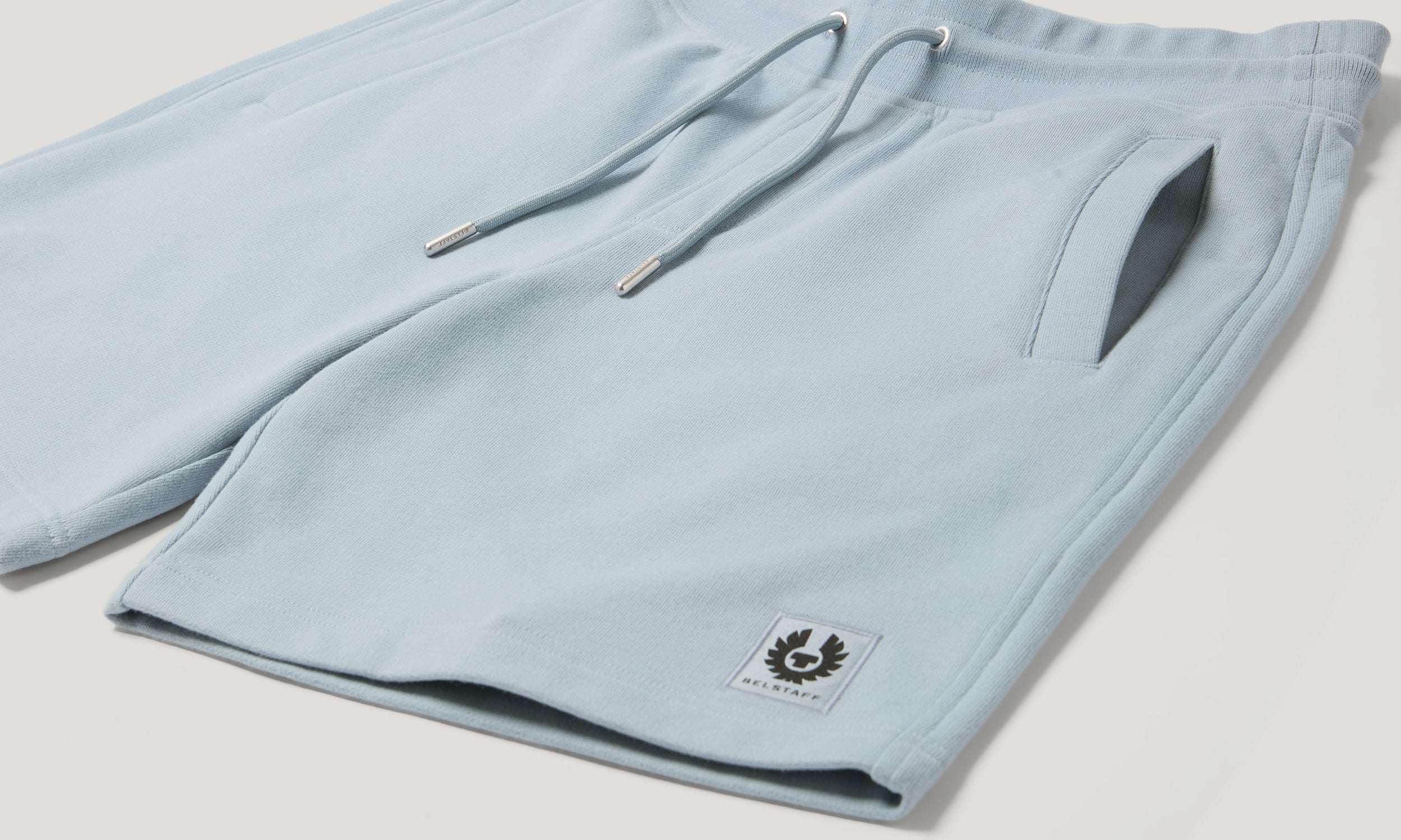 BELSTAFF SWEATSHORTS - Mist Blue