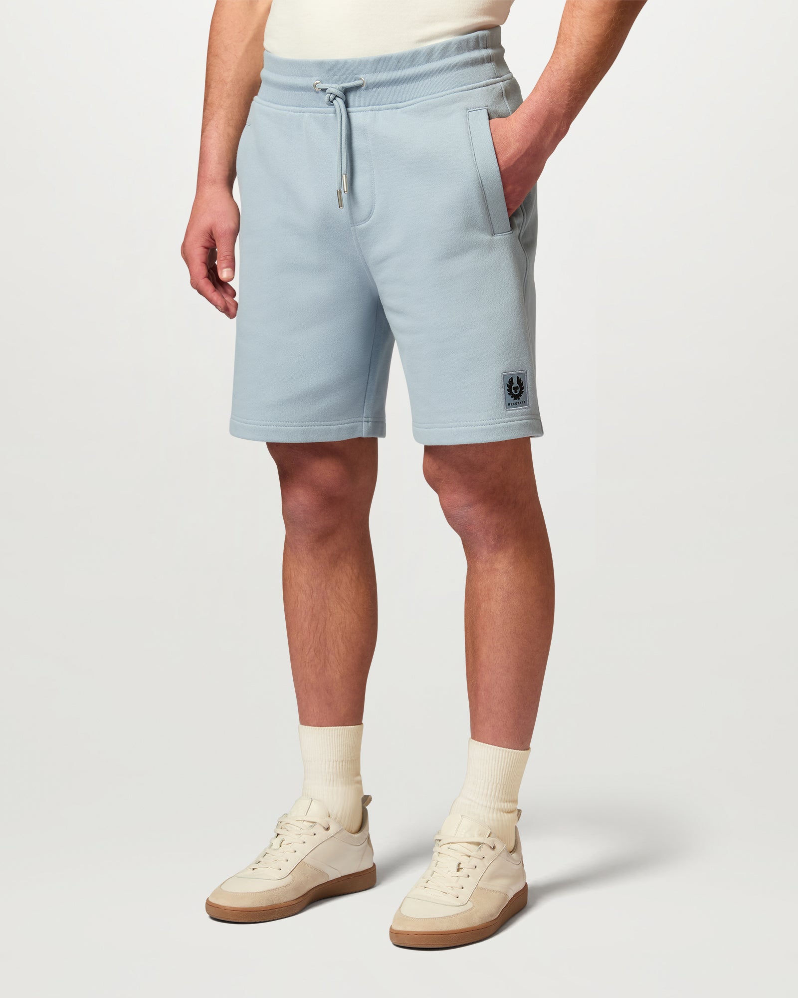BELSTAFF SWEATSHORTS - Mist Blue