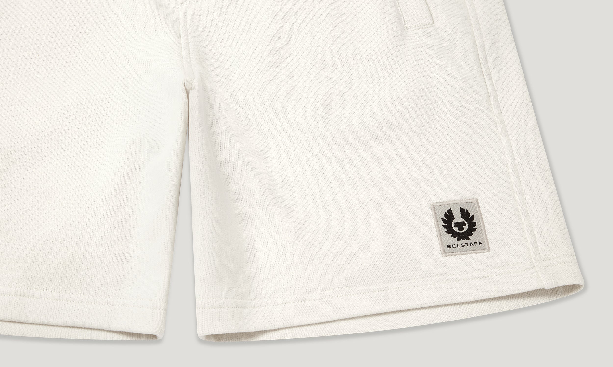 BELSTAFF SWEATSHORTS - Silver Birch