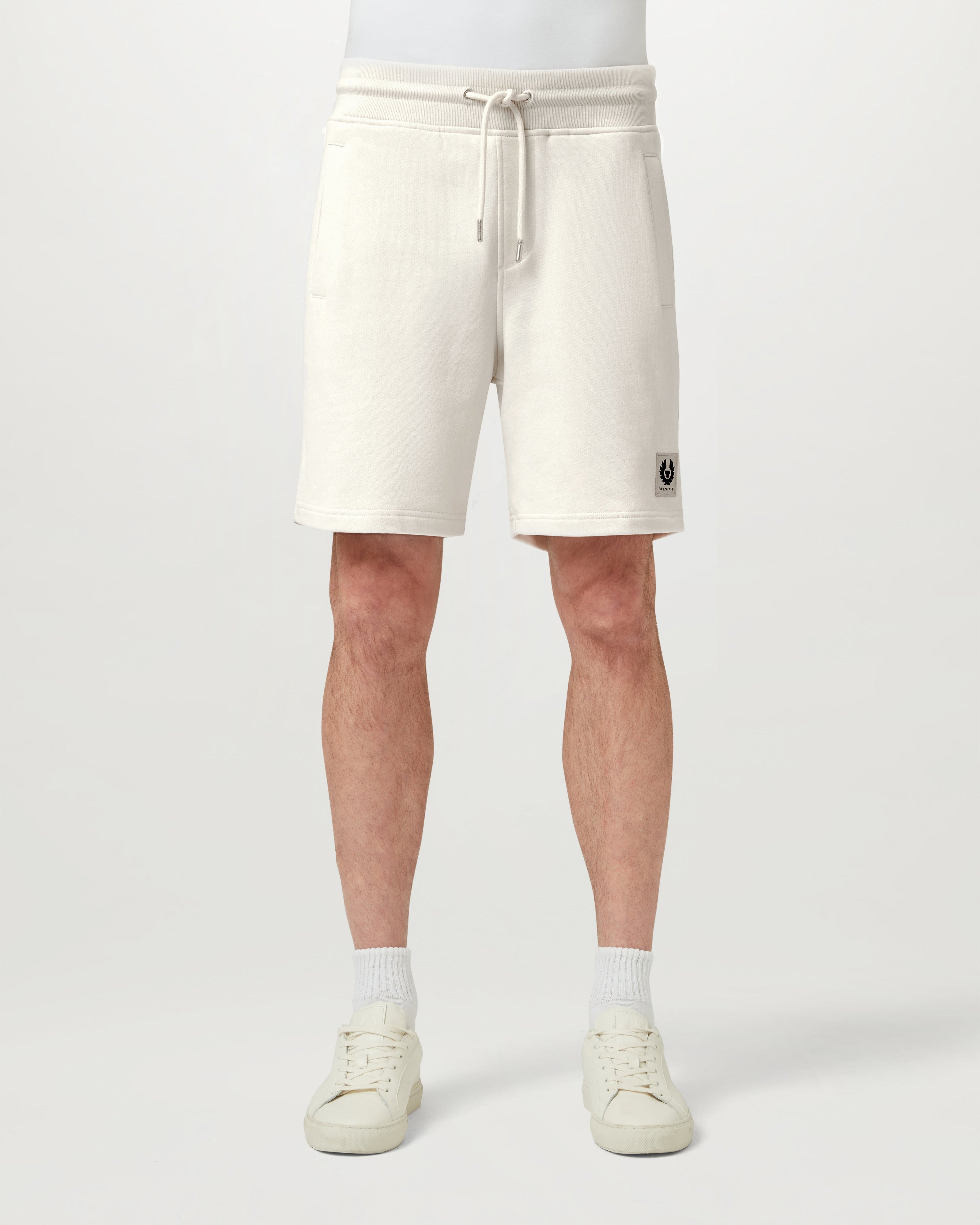 BELSTAFF SWEATSHORTS - Silver Birch