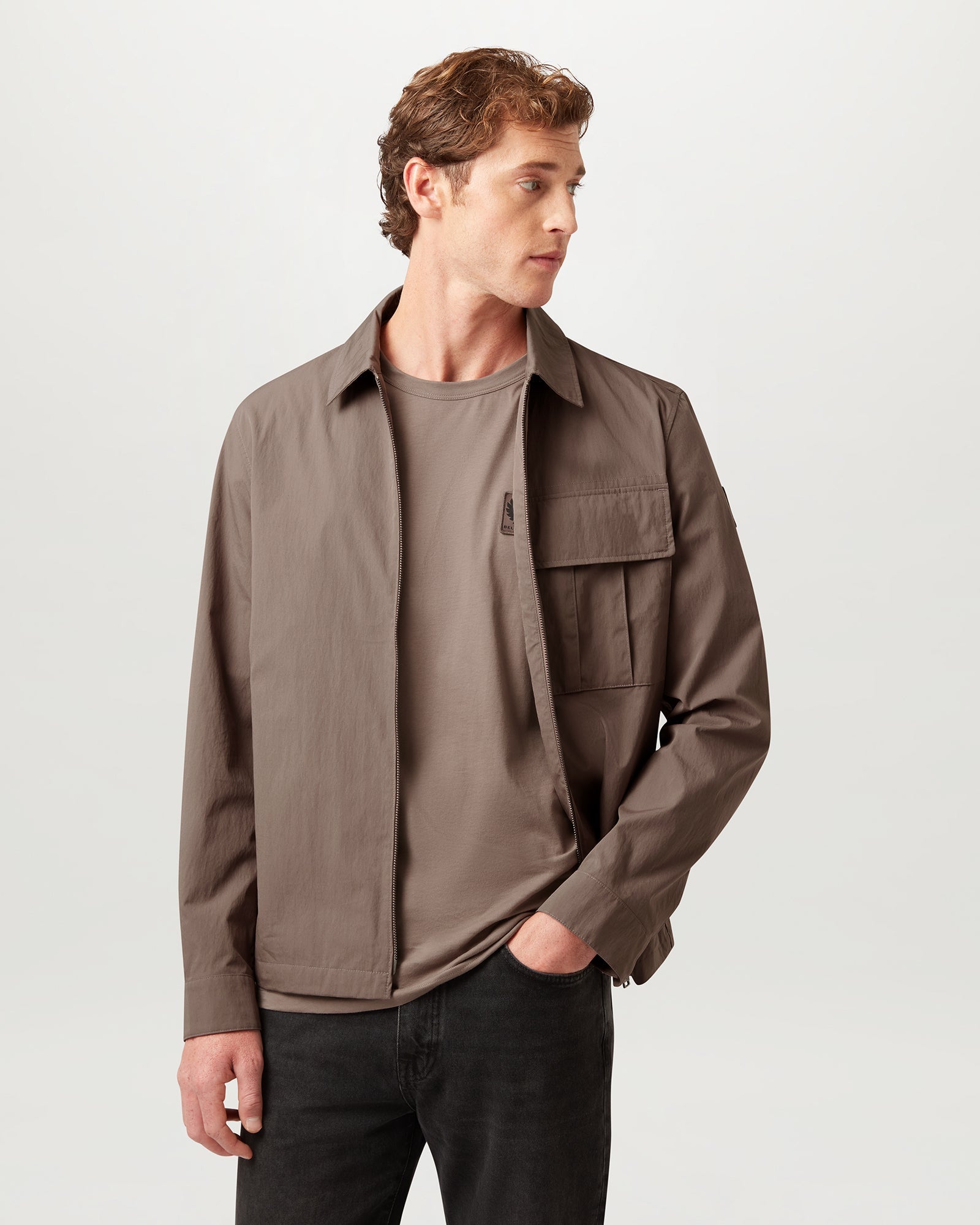BELSTAFF T-SHIRT - Asphalt