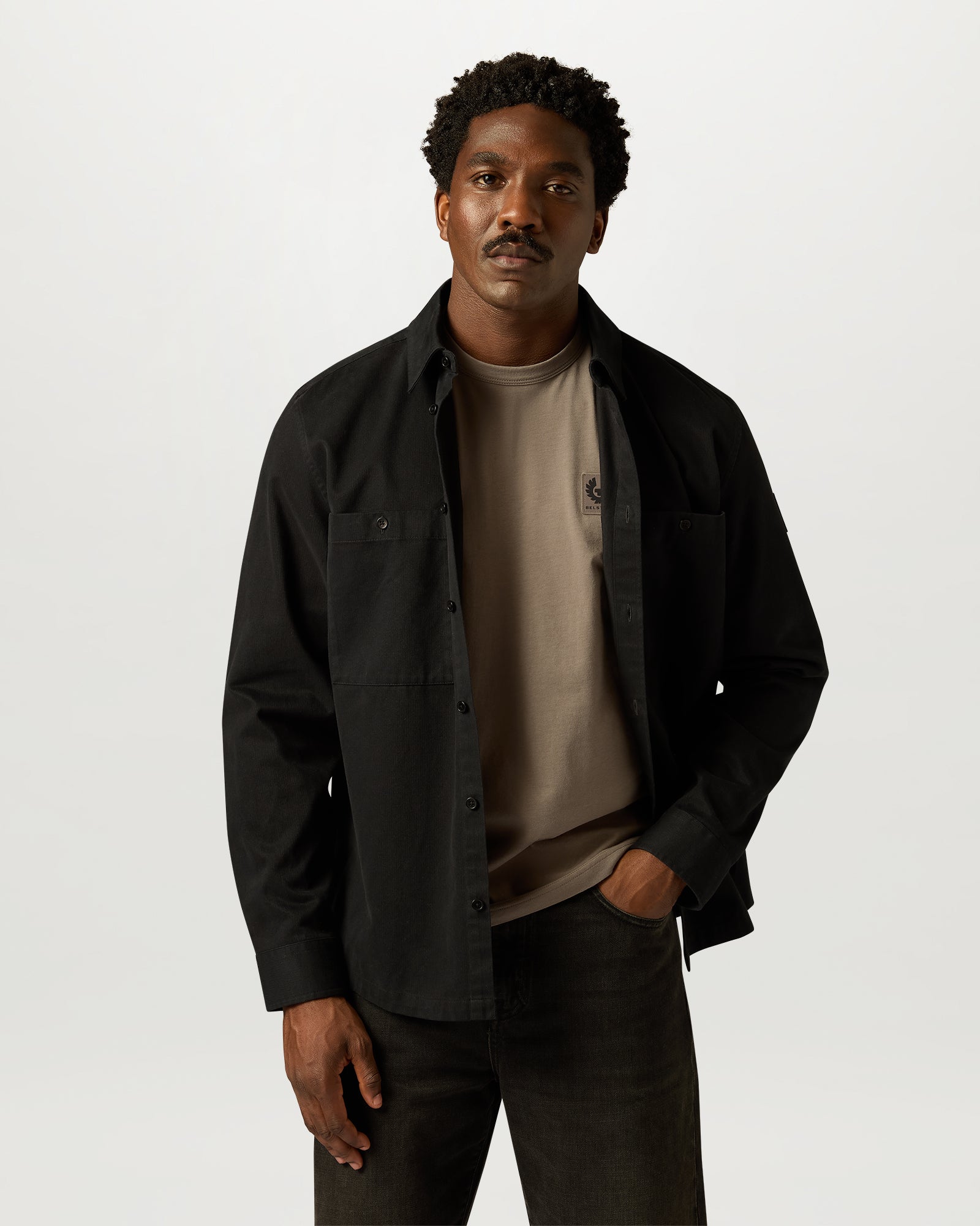 BELSTAFF T-SHIRT - Dusty Taupe