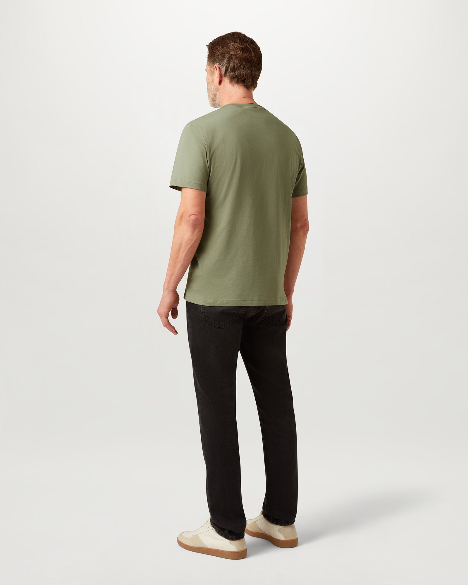 CAMISETA BELSTAFF - Verde liquen