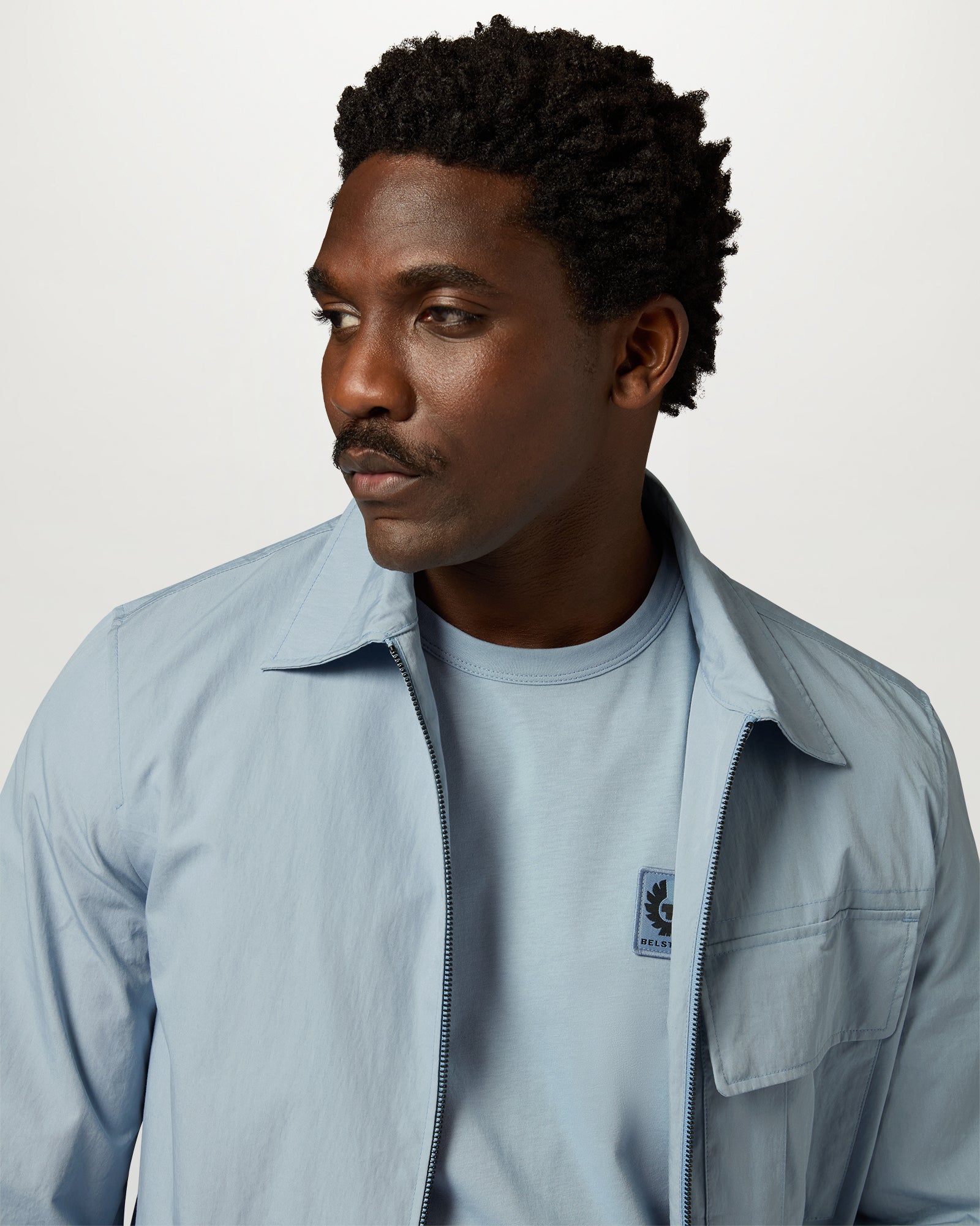 BELSTAFF T-SHIRT - Mist Blue