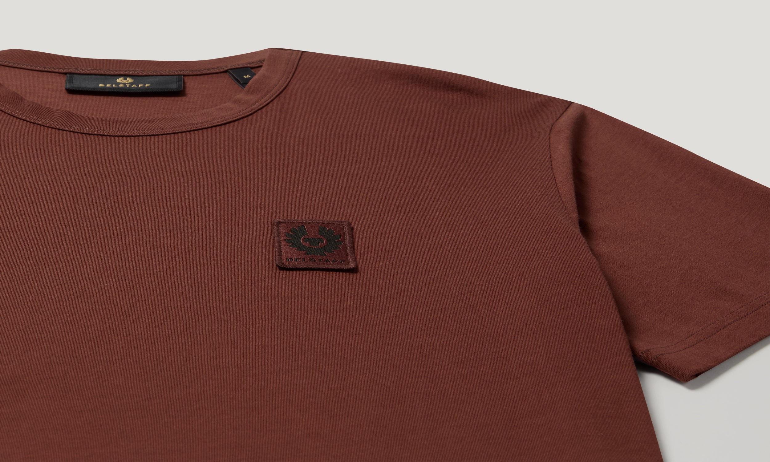 BELSTAFF T-SHIRT - Oxblood