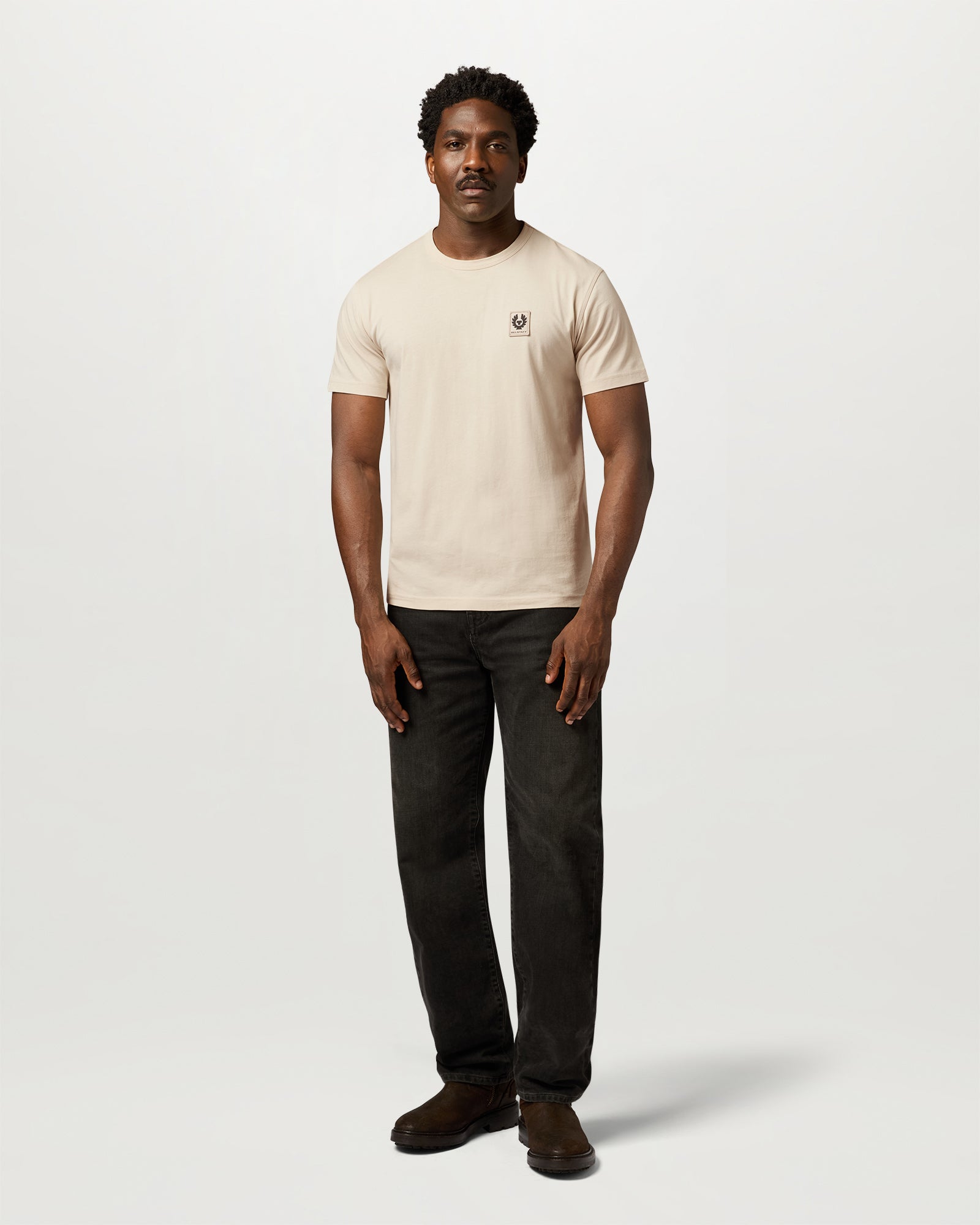 BELSTAFF T-SHIRT - Pale Stone