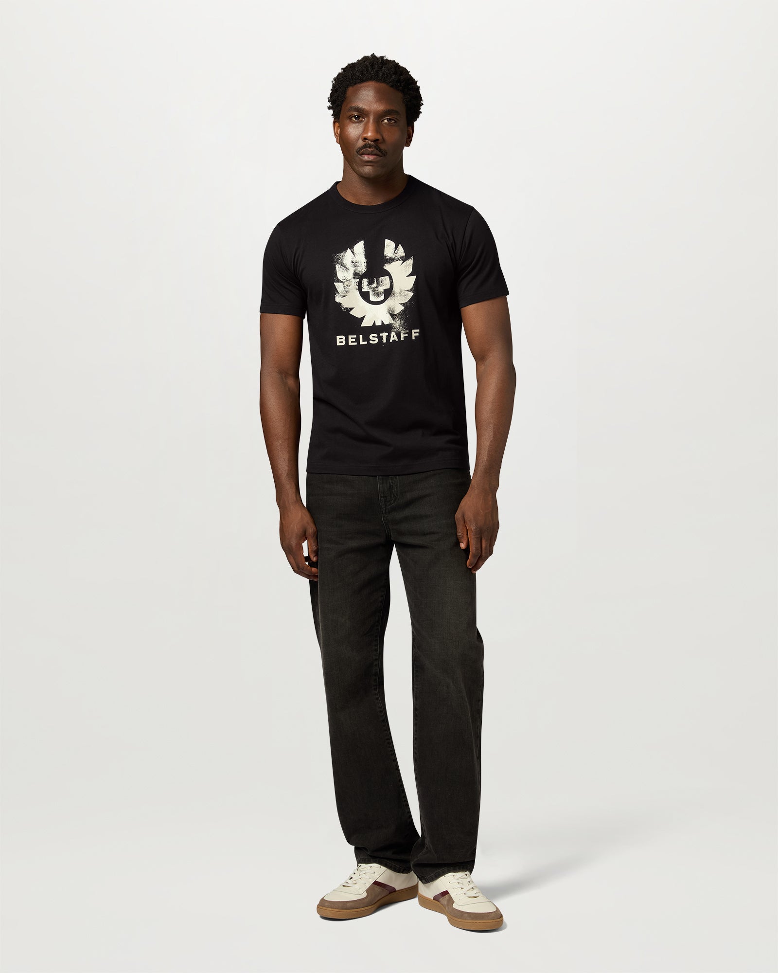 BLUR T-SHIRT COTTON - Black