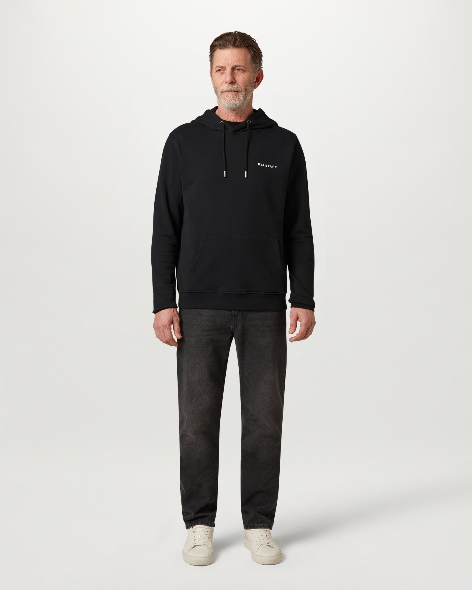 BORDER HOODIE - Black