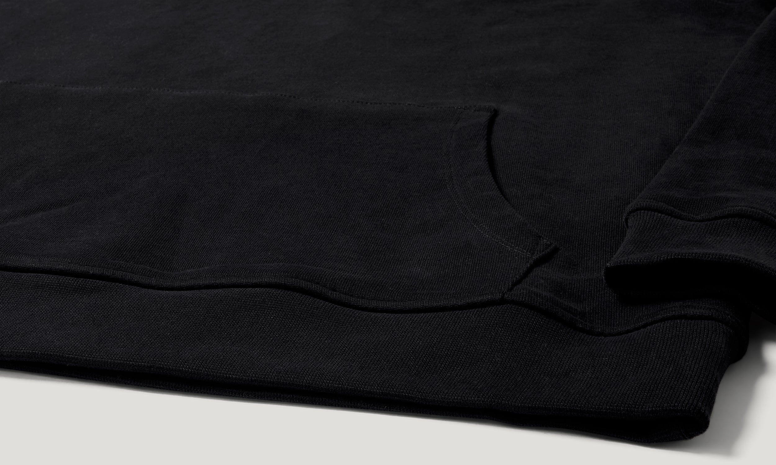 BORDER HOODIE - Black