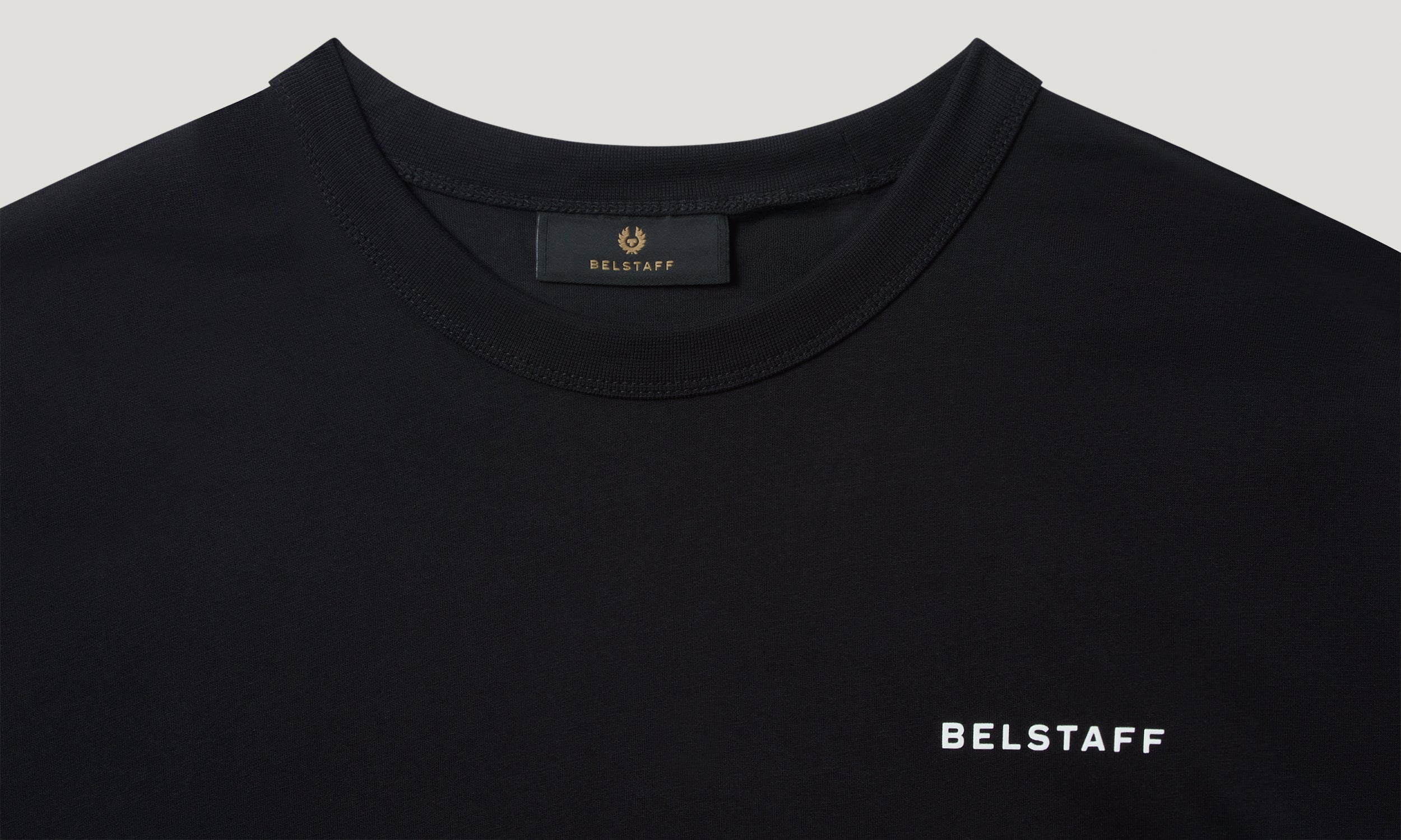 BORDER T-SHIRT - Schwarz