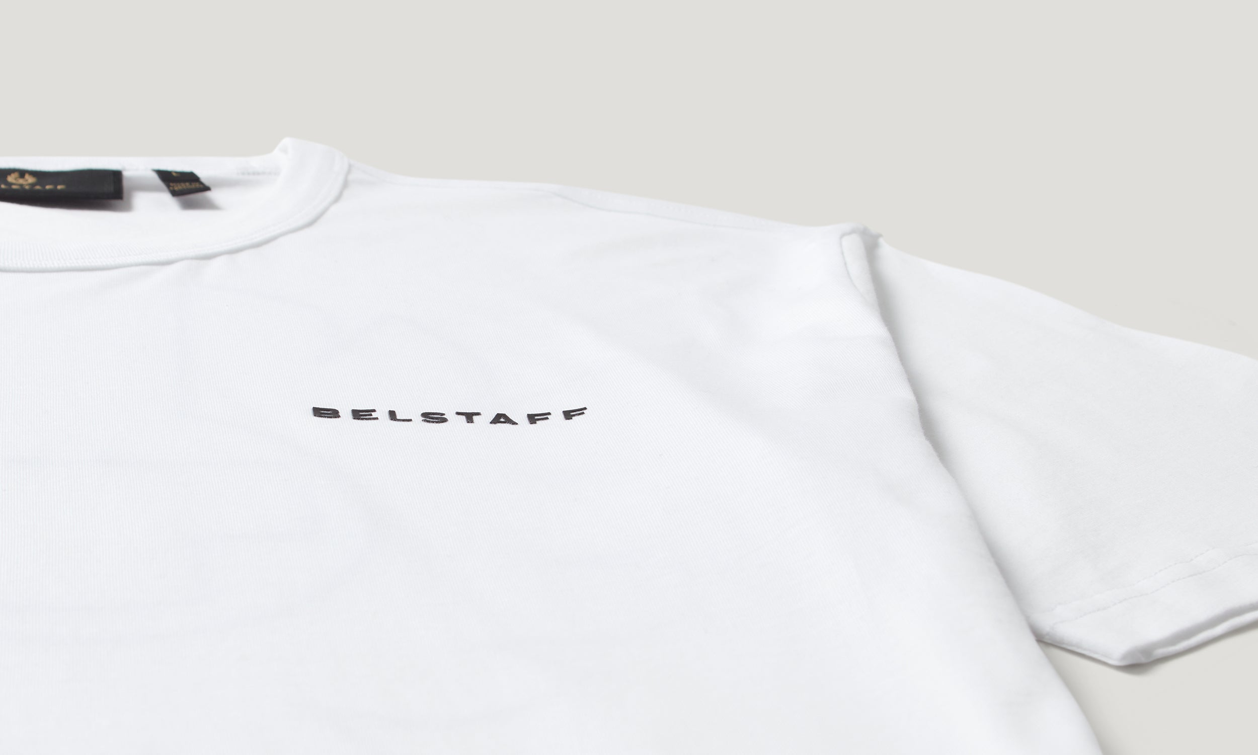 BORDER T-SHIRT - White