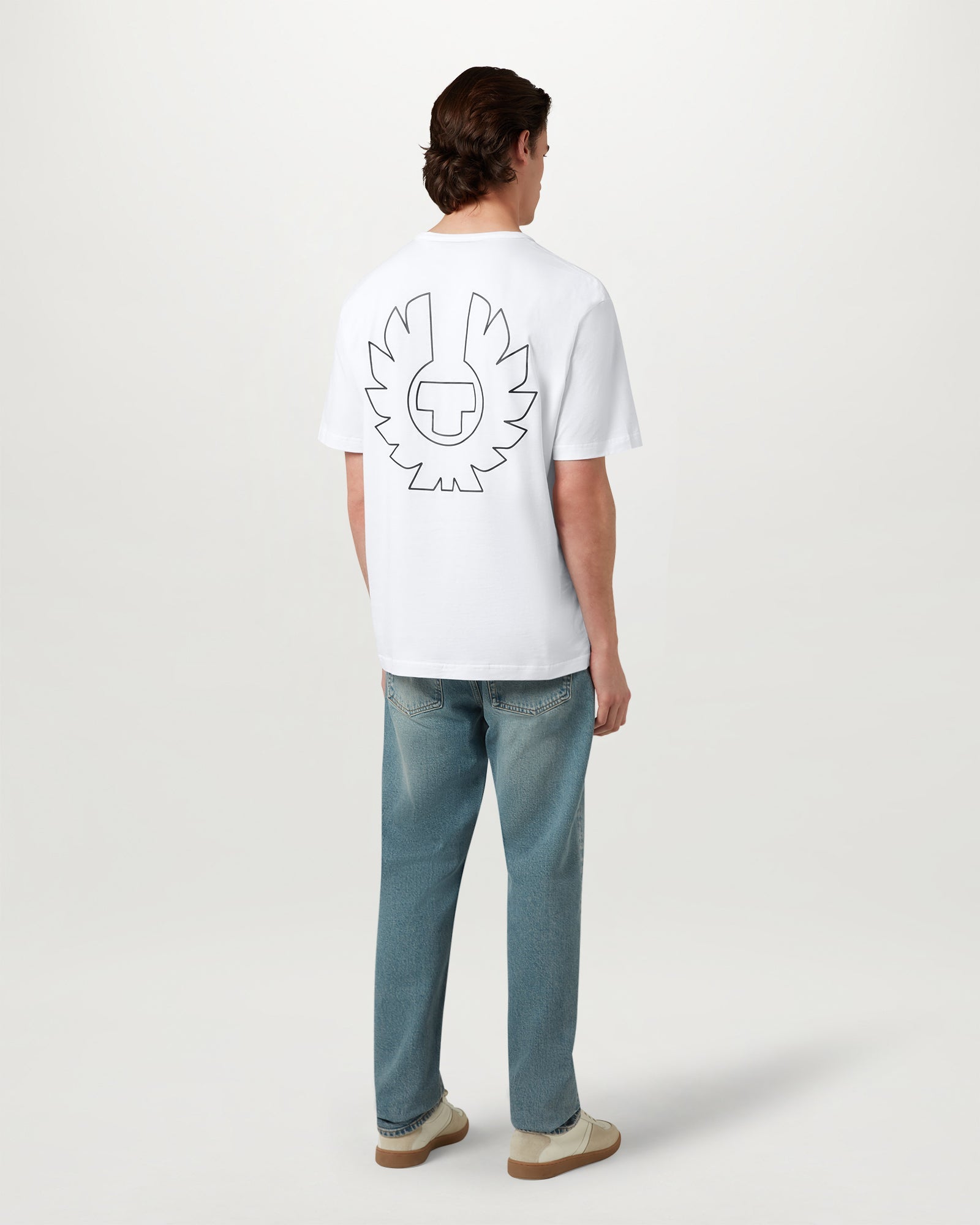 BORDER T-SHIRT - White