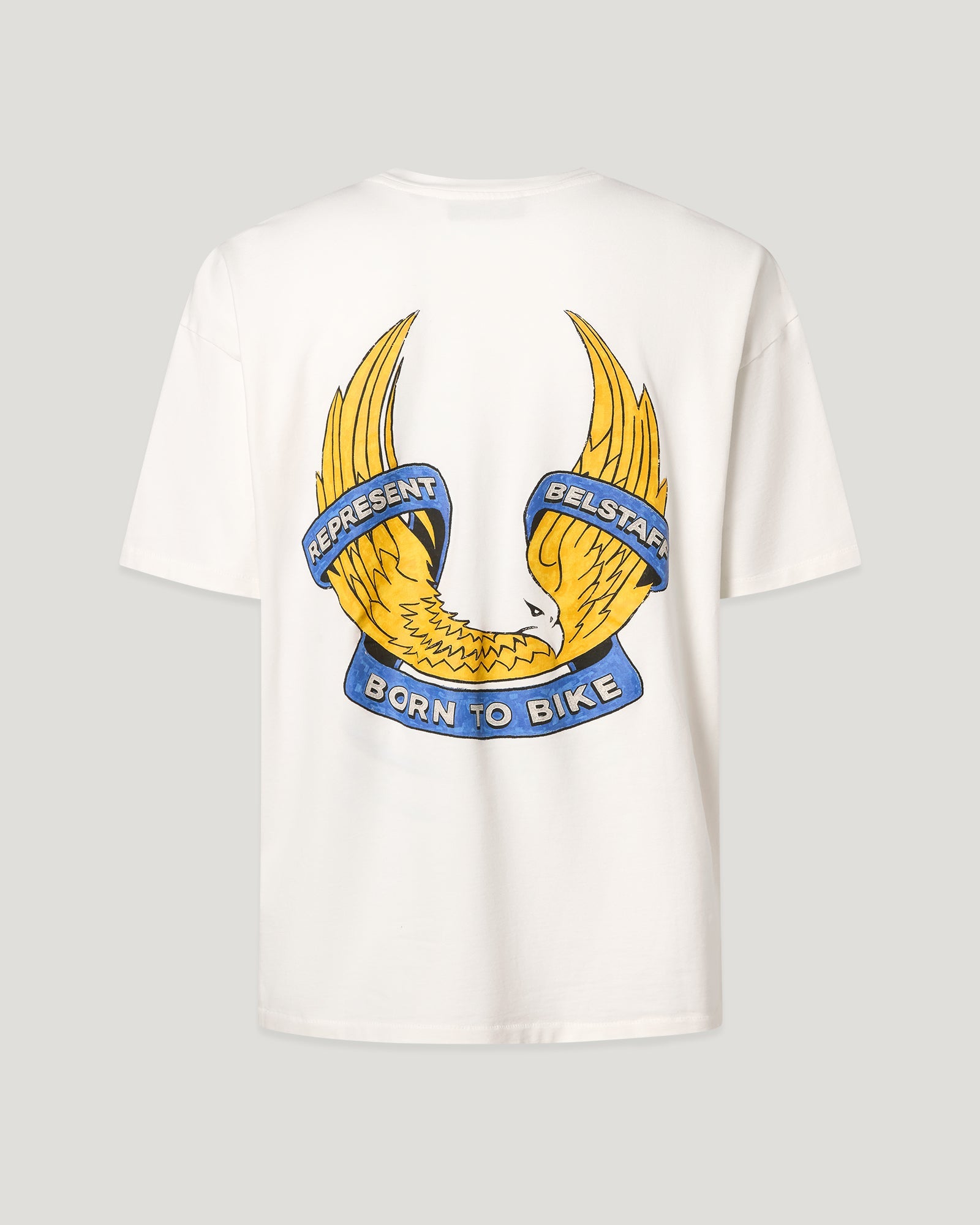 BELSTAFF X REPRESENT BORN TO BIKE T-SHIRT