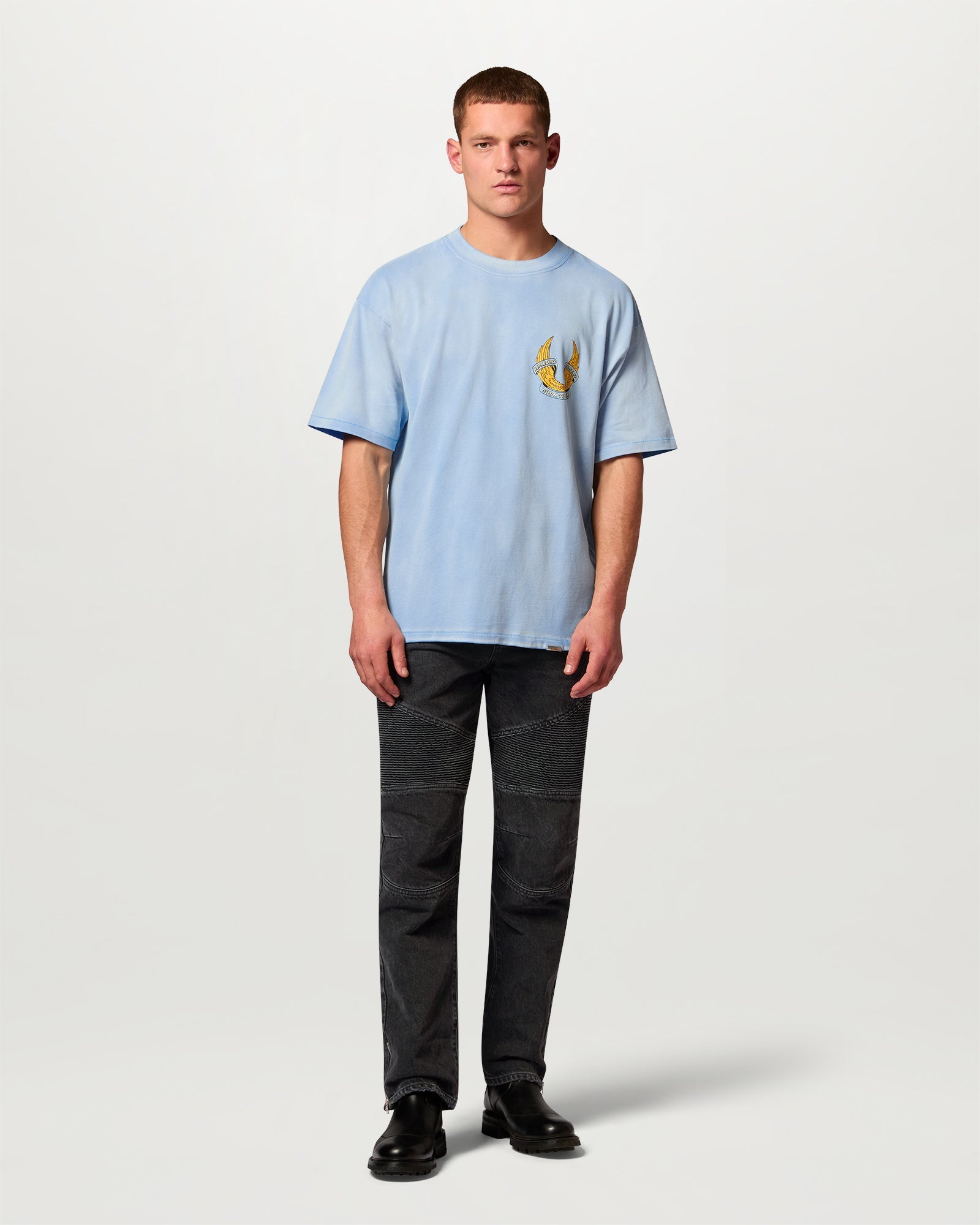 BELSTAFF X REPRESENT BORN TO BIKE T-SHIRT