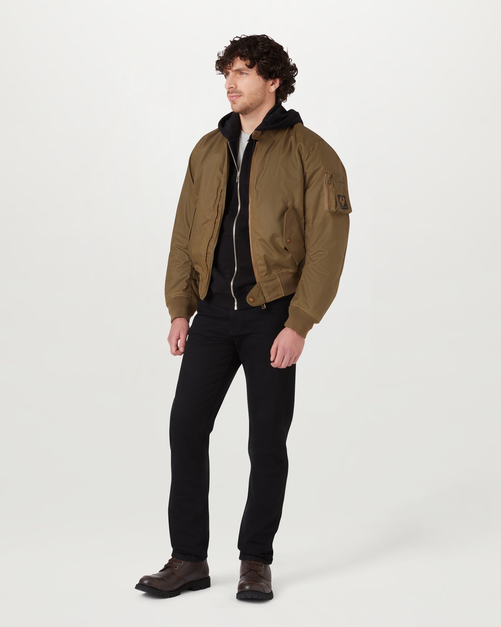 BRECON MOTORCYCLE BOMBER JACKET – Belstaff.com