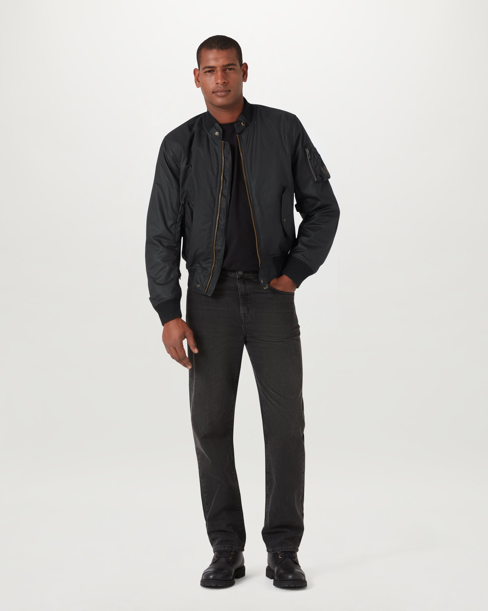 BRECON MOTORCYCLE BOMBER JACKET – Belstaff.com