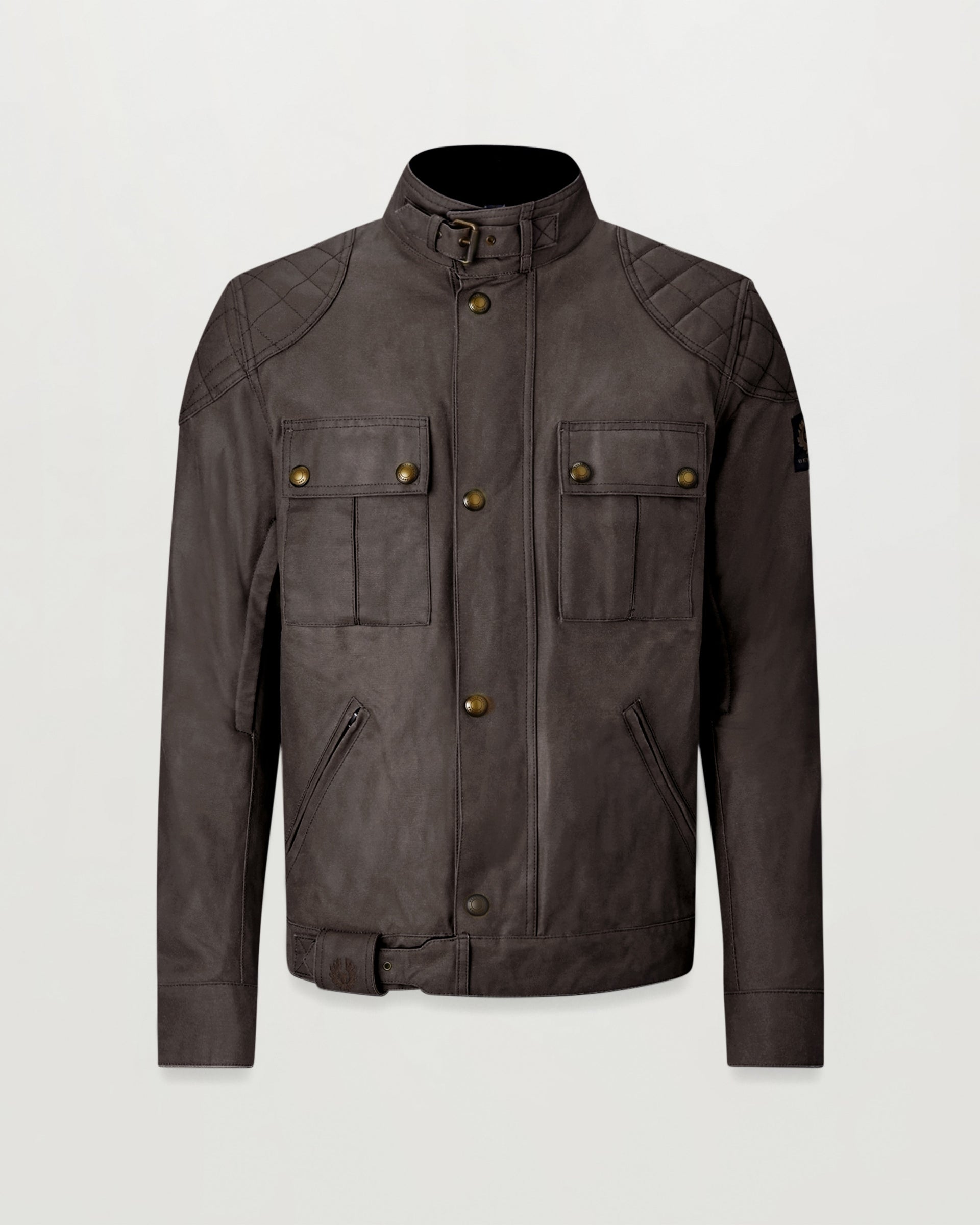 belstaff motorcycle helmets Belstaff Men's Brooklands Motorcycle Jacket Waxed Cotton Mahogany Size 2xl