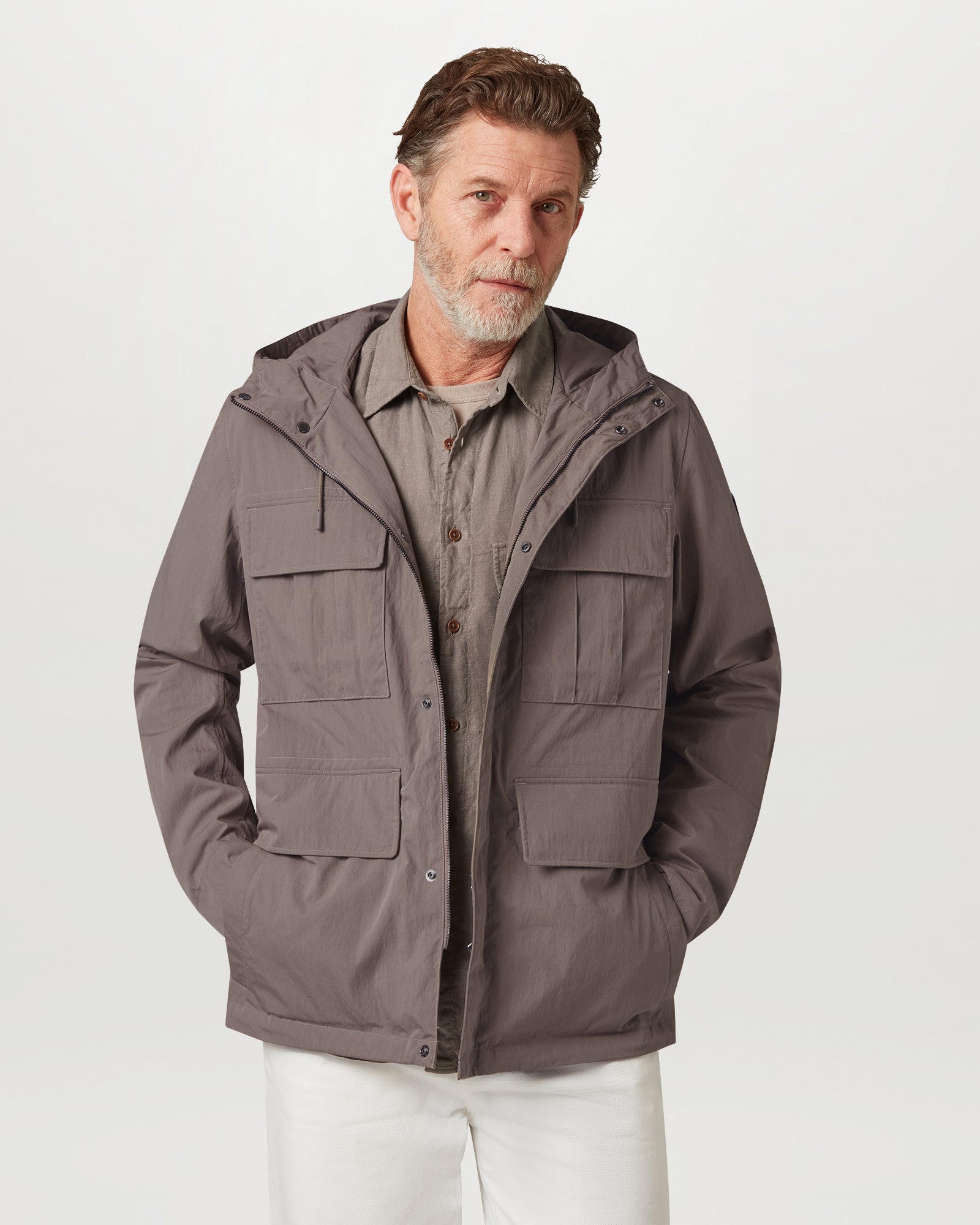 CARGO JACKET - Asphalt