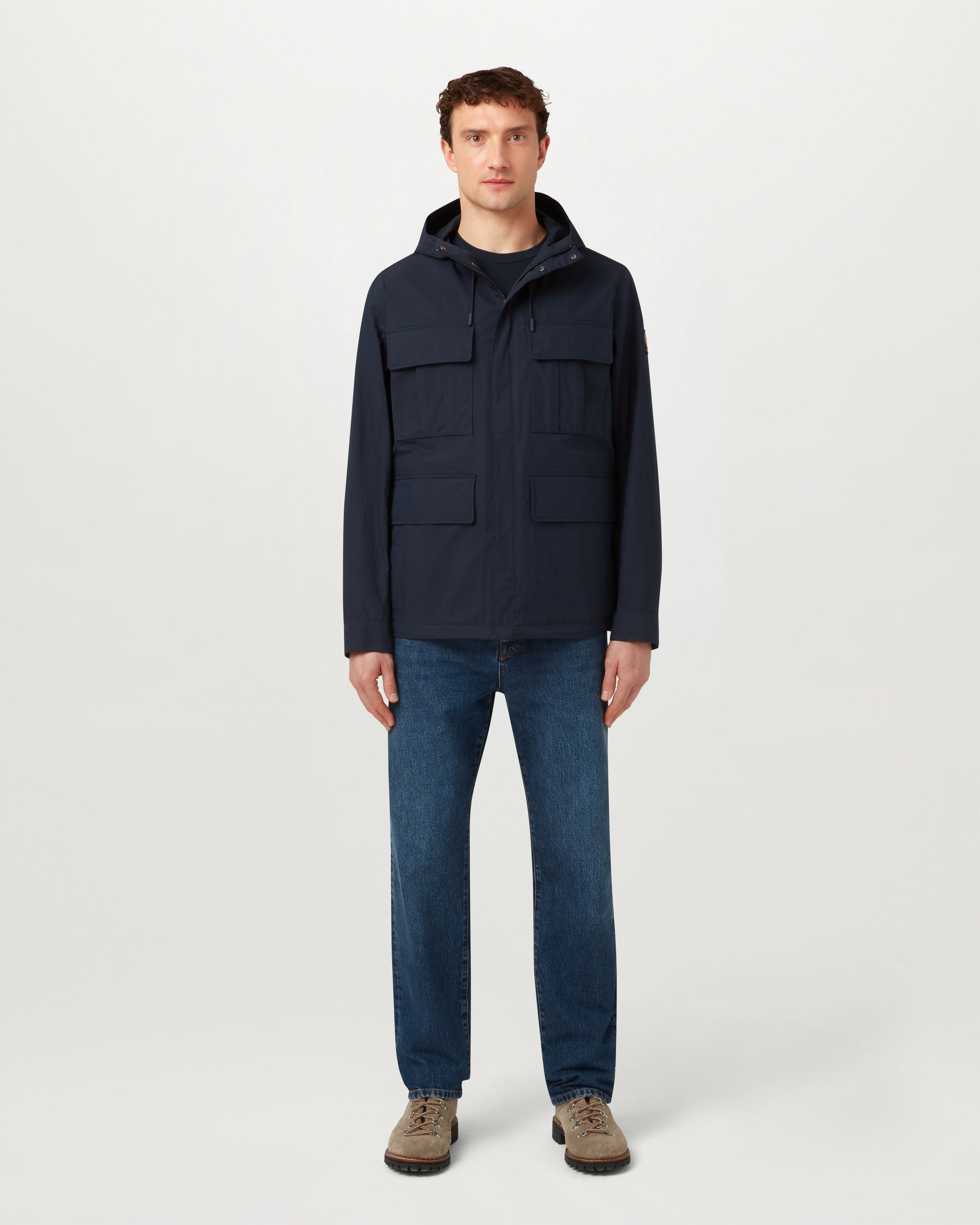 CARGO JACKET - Dark Ink