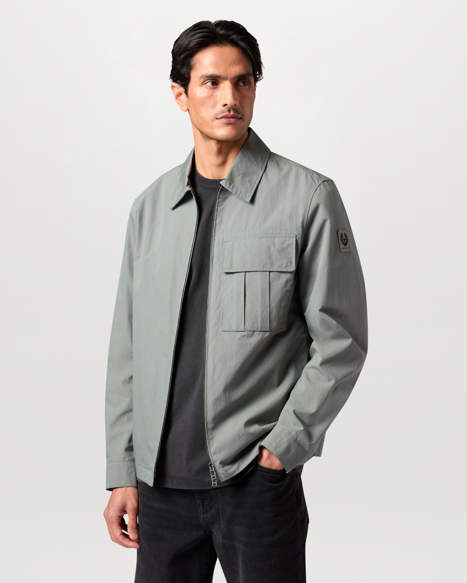 CARGO OVERSHIRT - Atlantic Grey