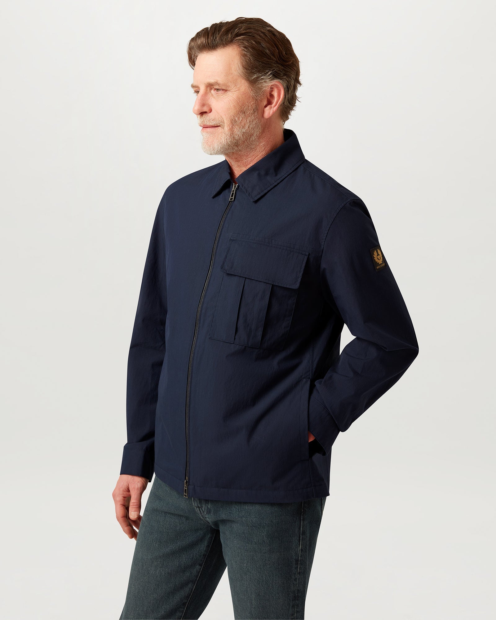 CARGO OVERSHIRT - Dark Ink