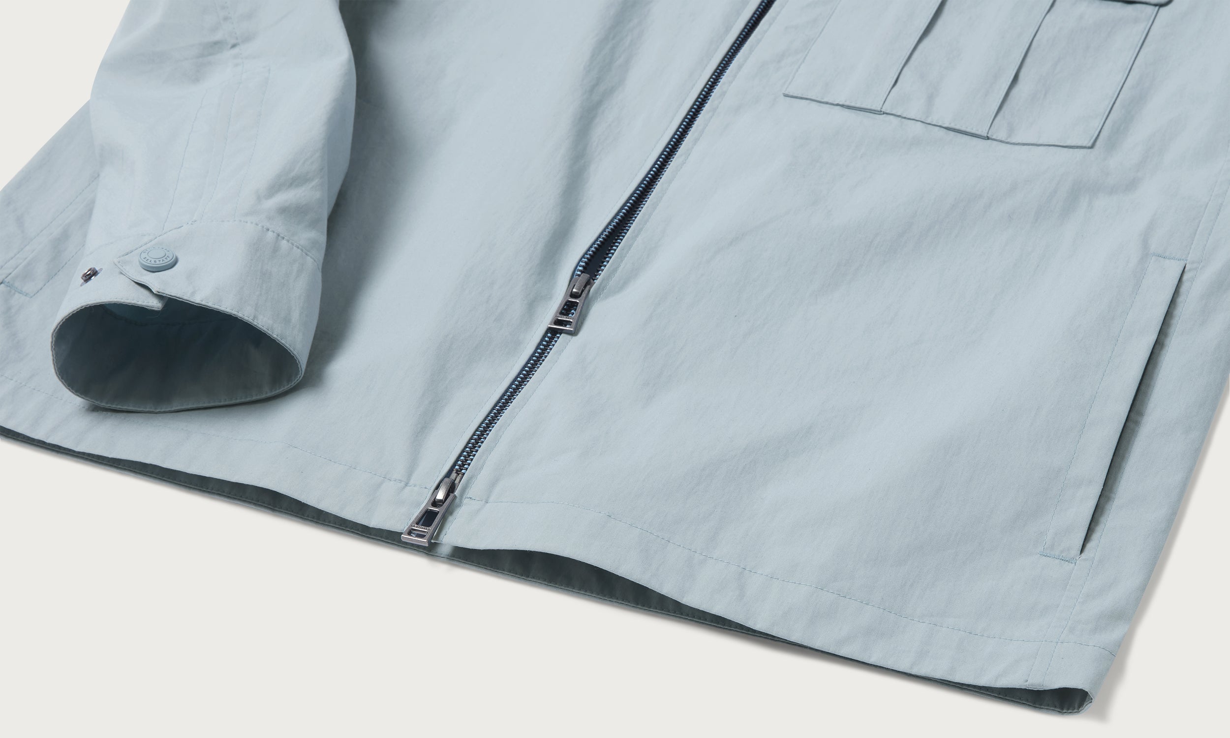 CARGO OVERSHIRT - Mist Blue