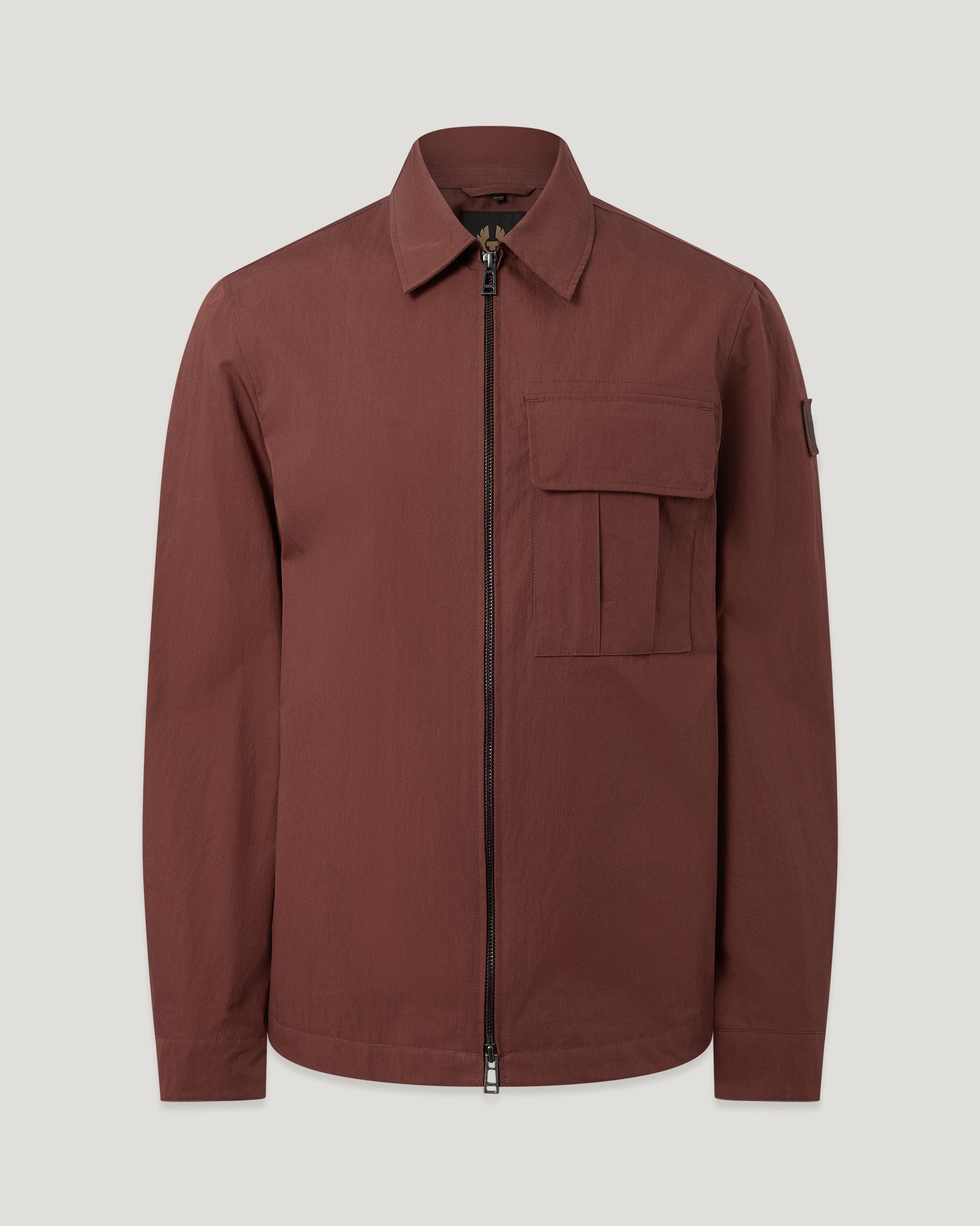 CARGO OVERSHIRT - Oxblood