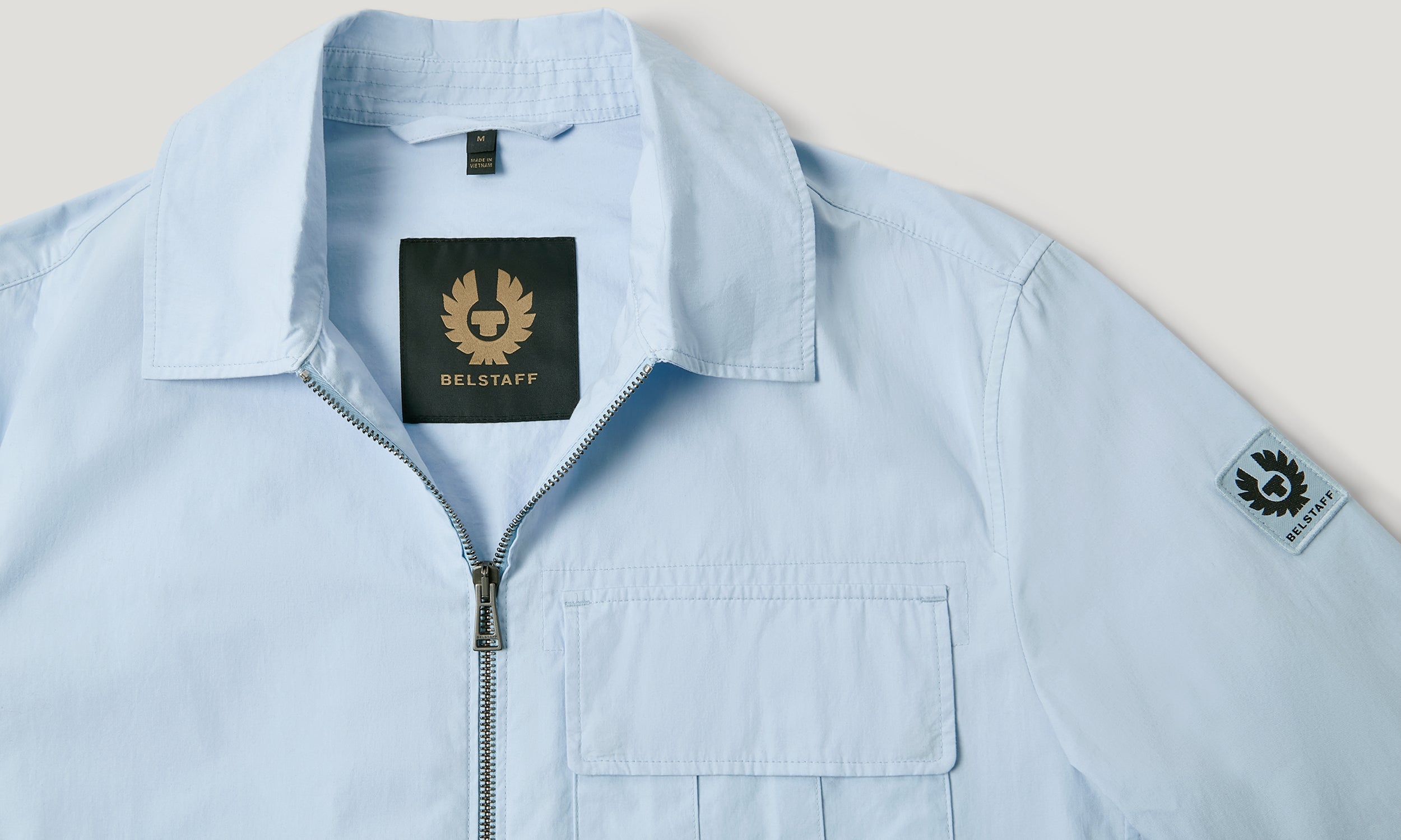 CARGO OVERSHIRT - Sky Blue