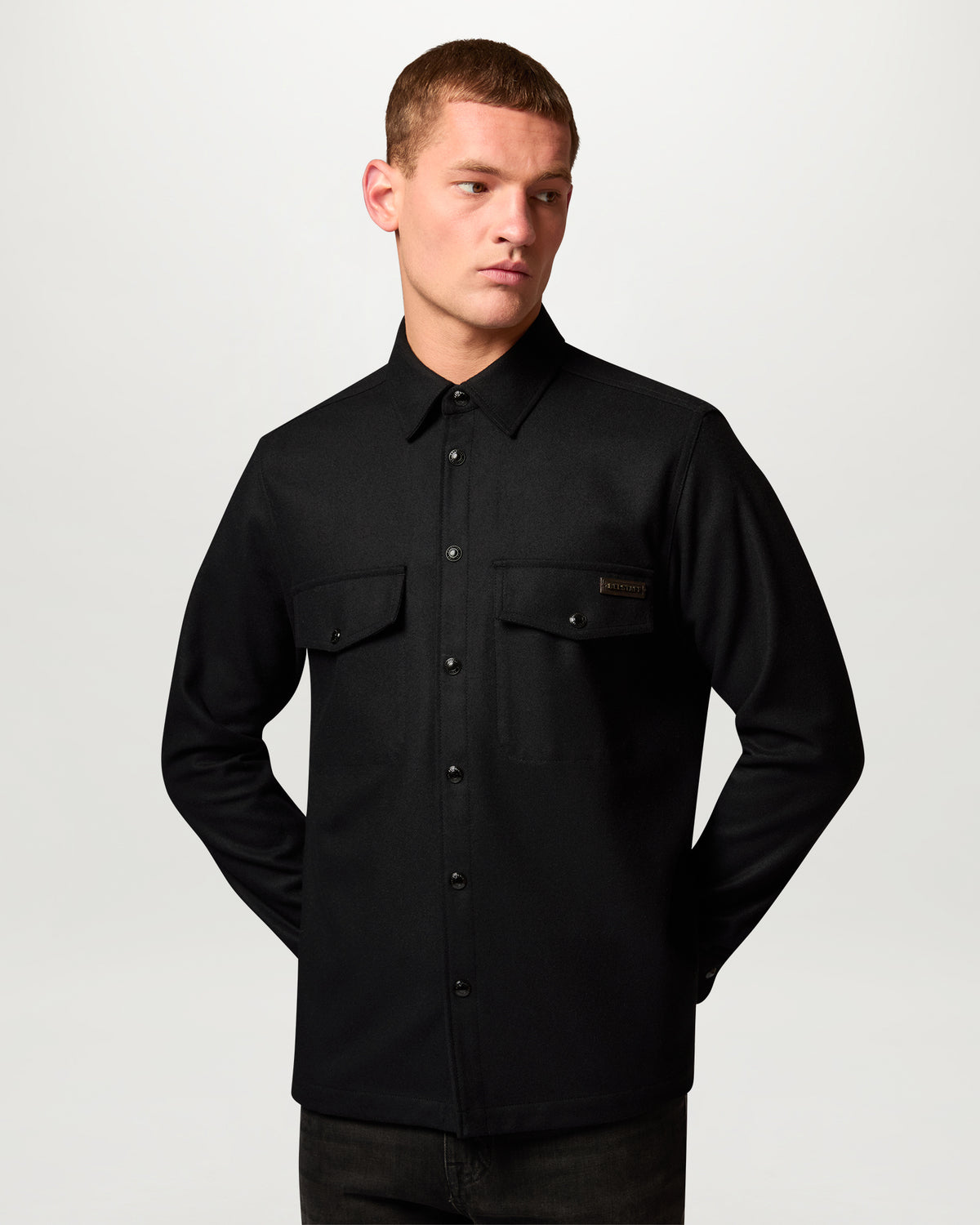 CASTLE OVERSHIRT - Black