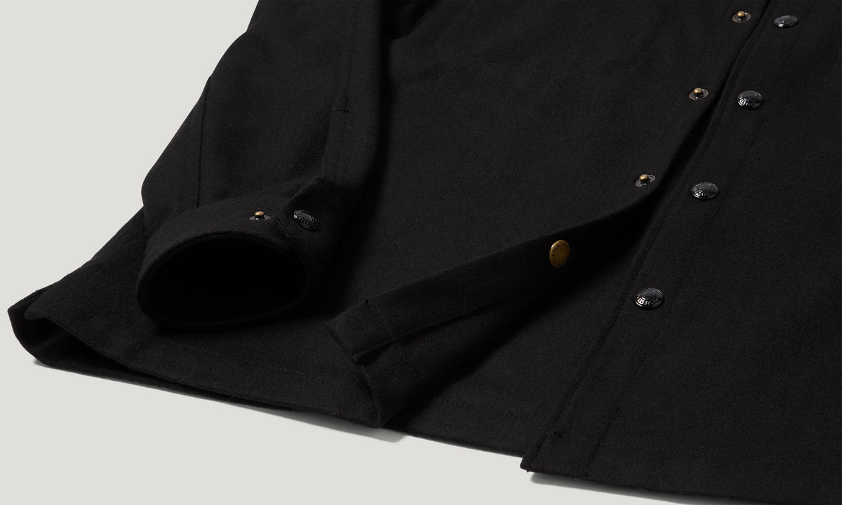 CASTLE OVERSHIRT - Black