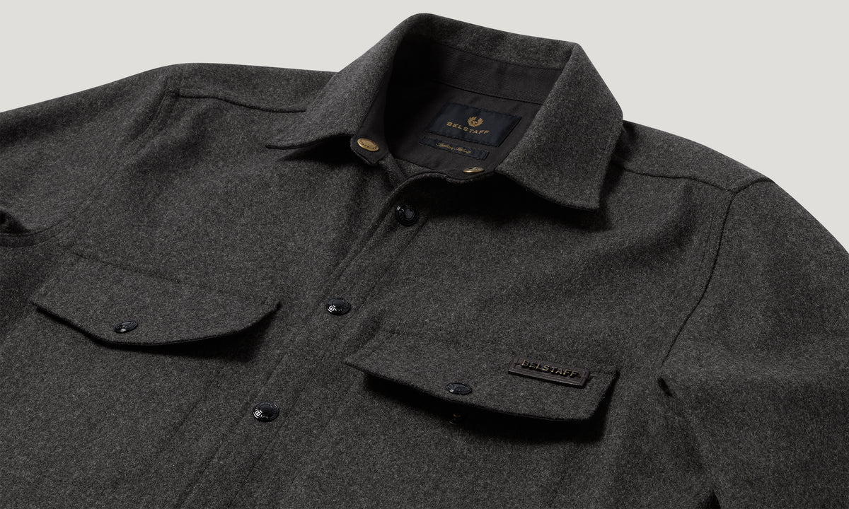 CASTLE OVERSHIRT - Charcoal
