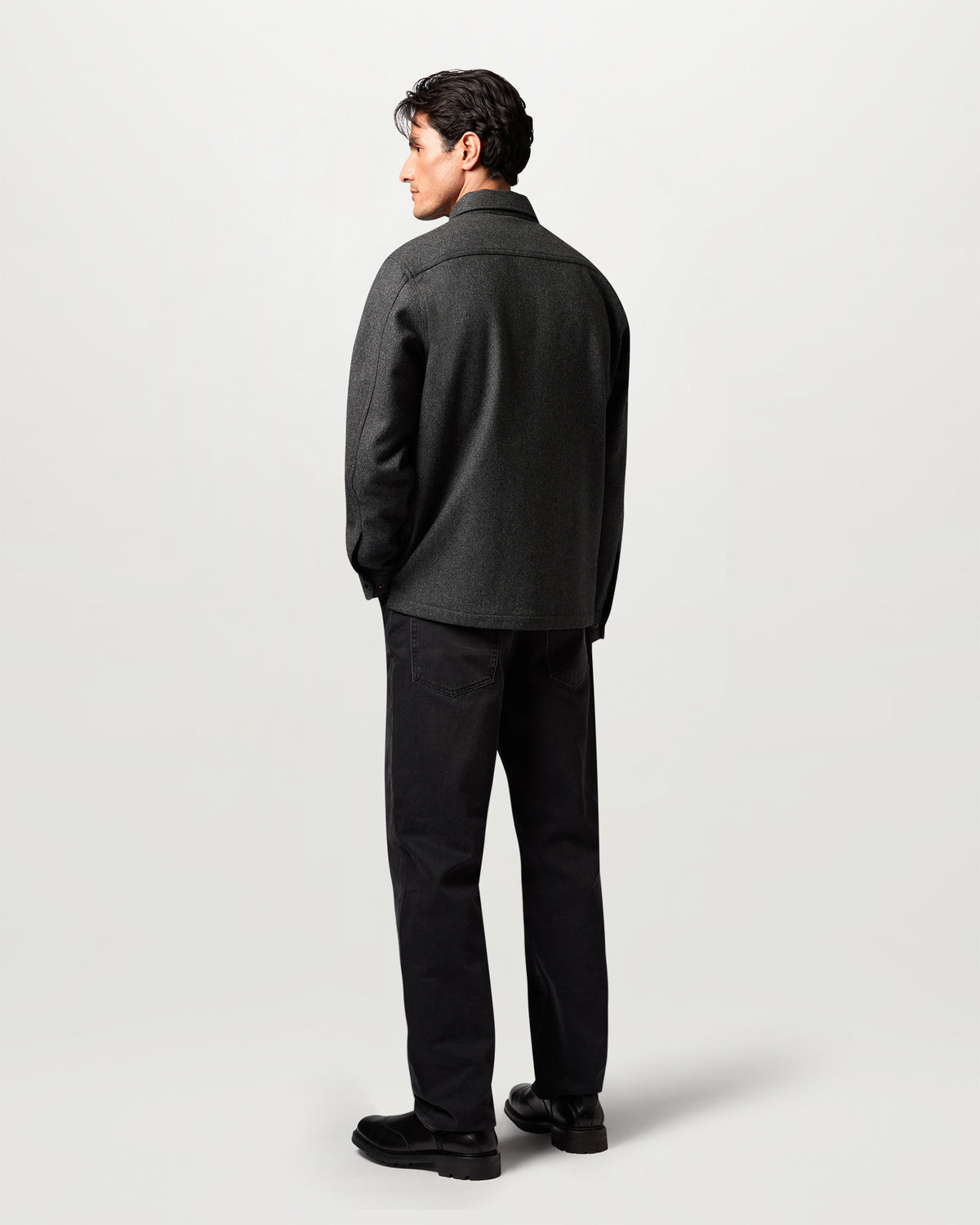 CASTLE OVERSHIRT - Charcoal