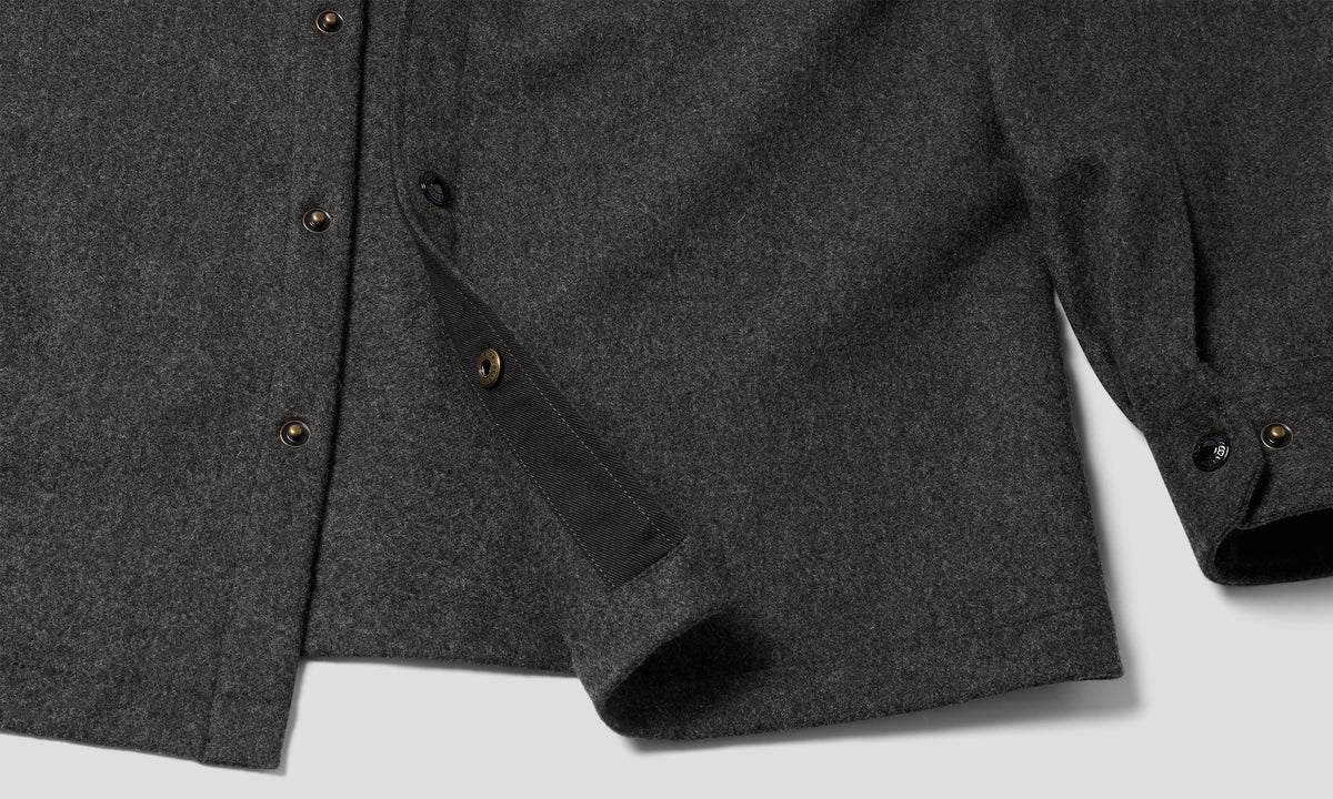 CASTLE OVERSHIRT - Charcoal