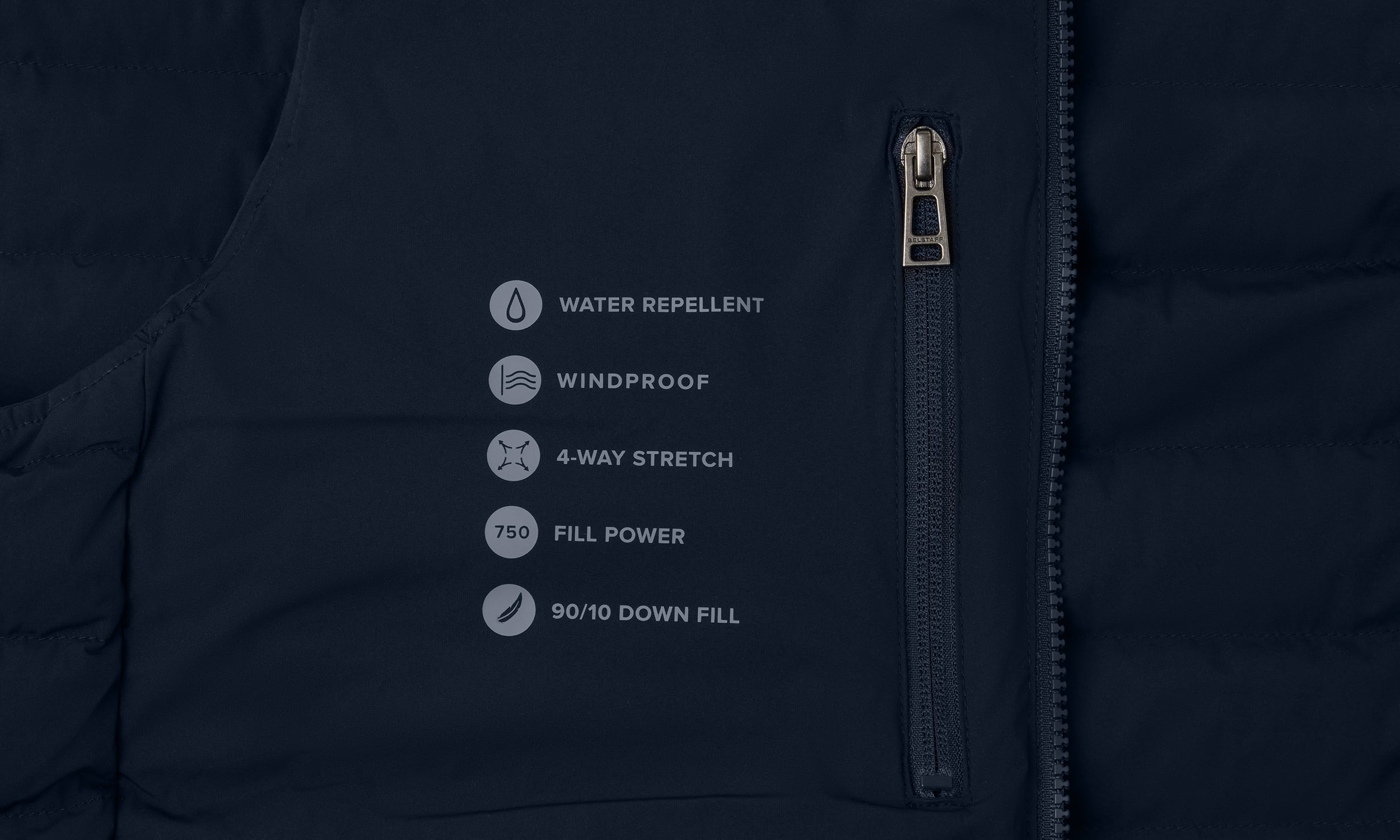 CHASSIS GILET - Dark Ink