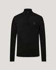MAGLIONE IN MERINO COLDEN CON CERNIERA A UN QUARTO