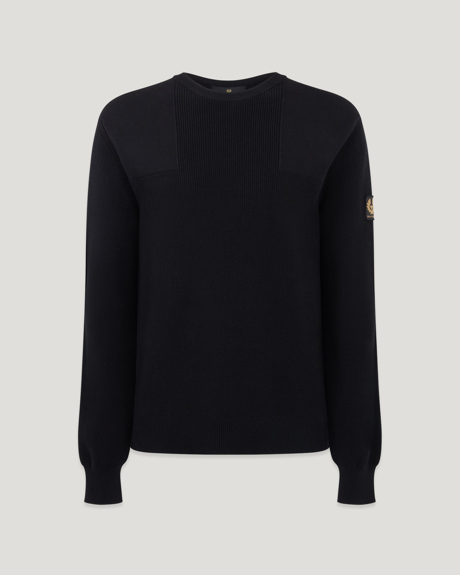 COMMANDER CREWNECK JUMPER - Black